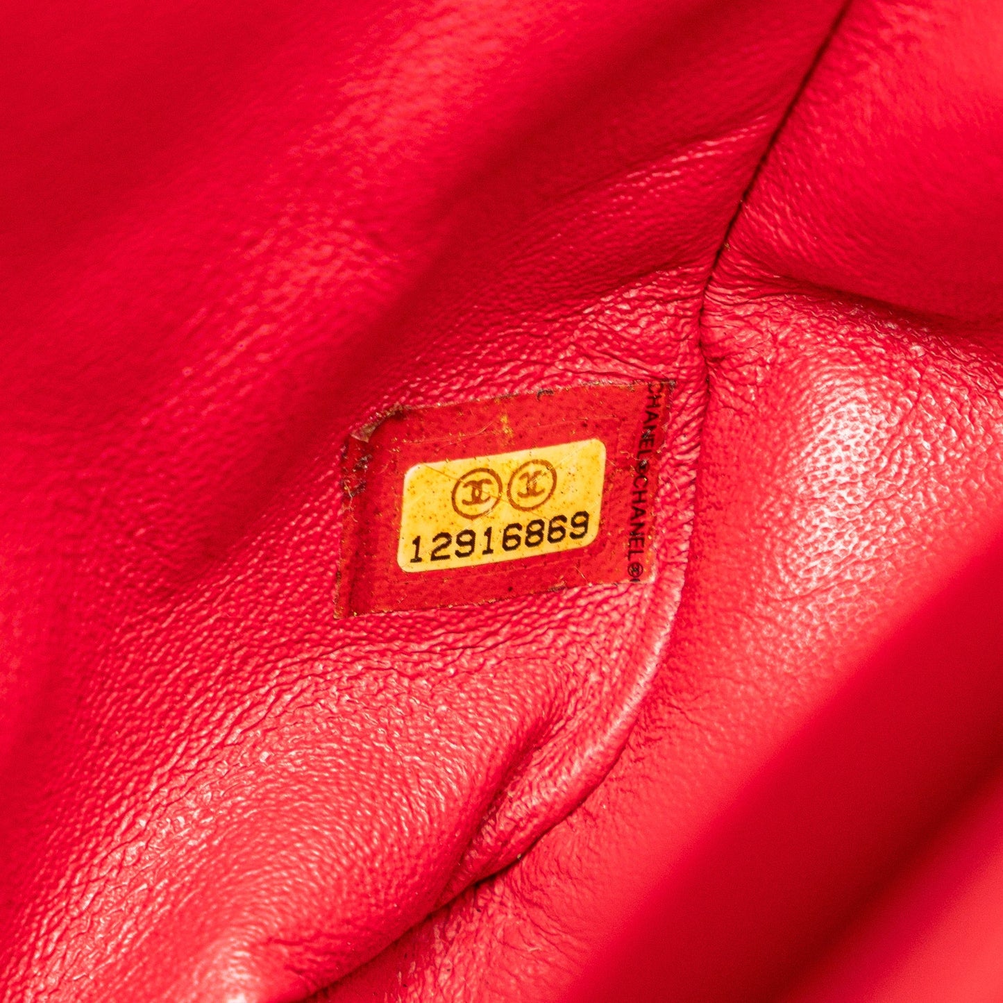 Chanel Jumbo Classic Caviar Single Flap Red