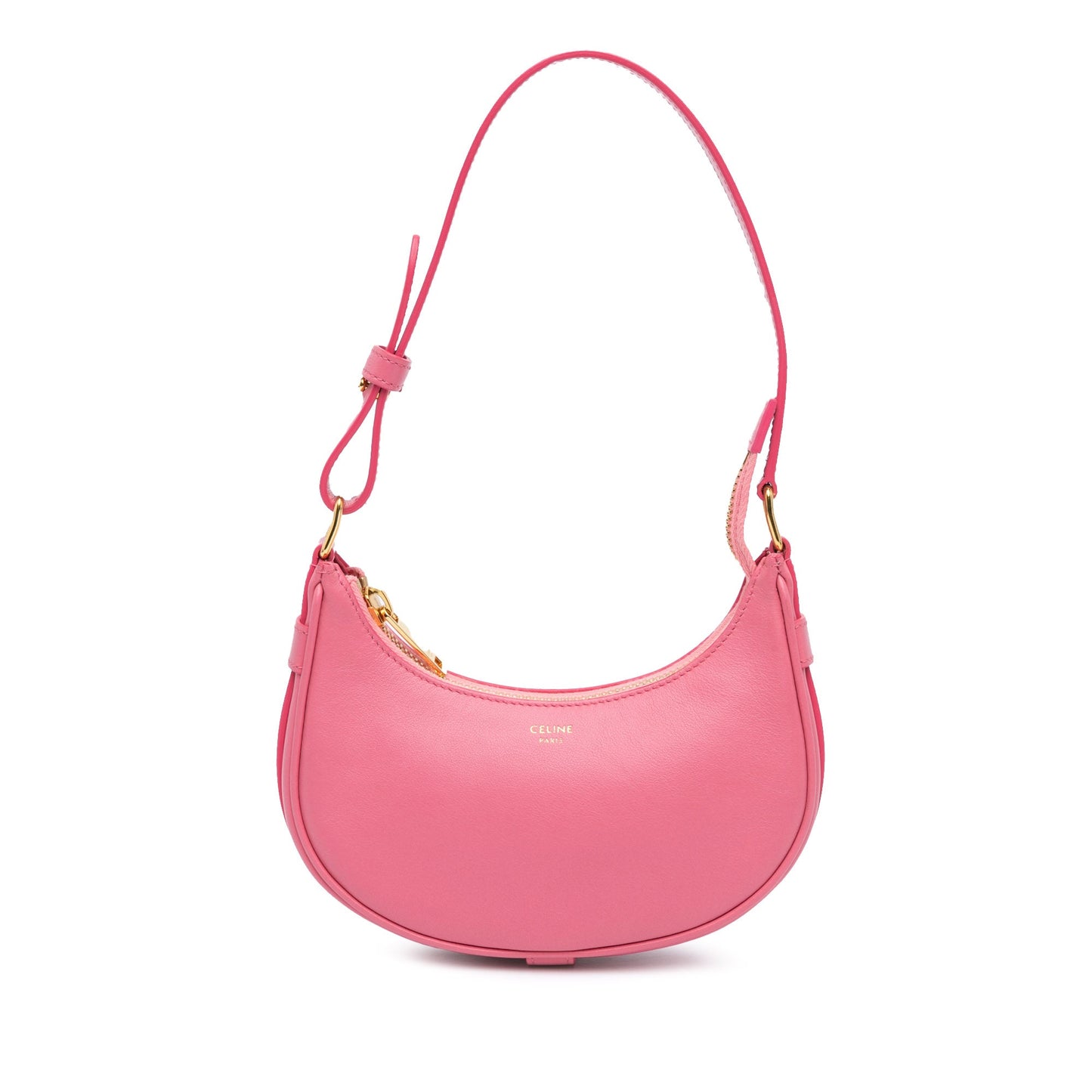 Celine Mini Smooth Calfskin Ava Shoulder Bag Pink
