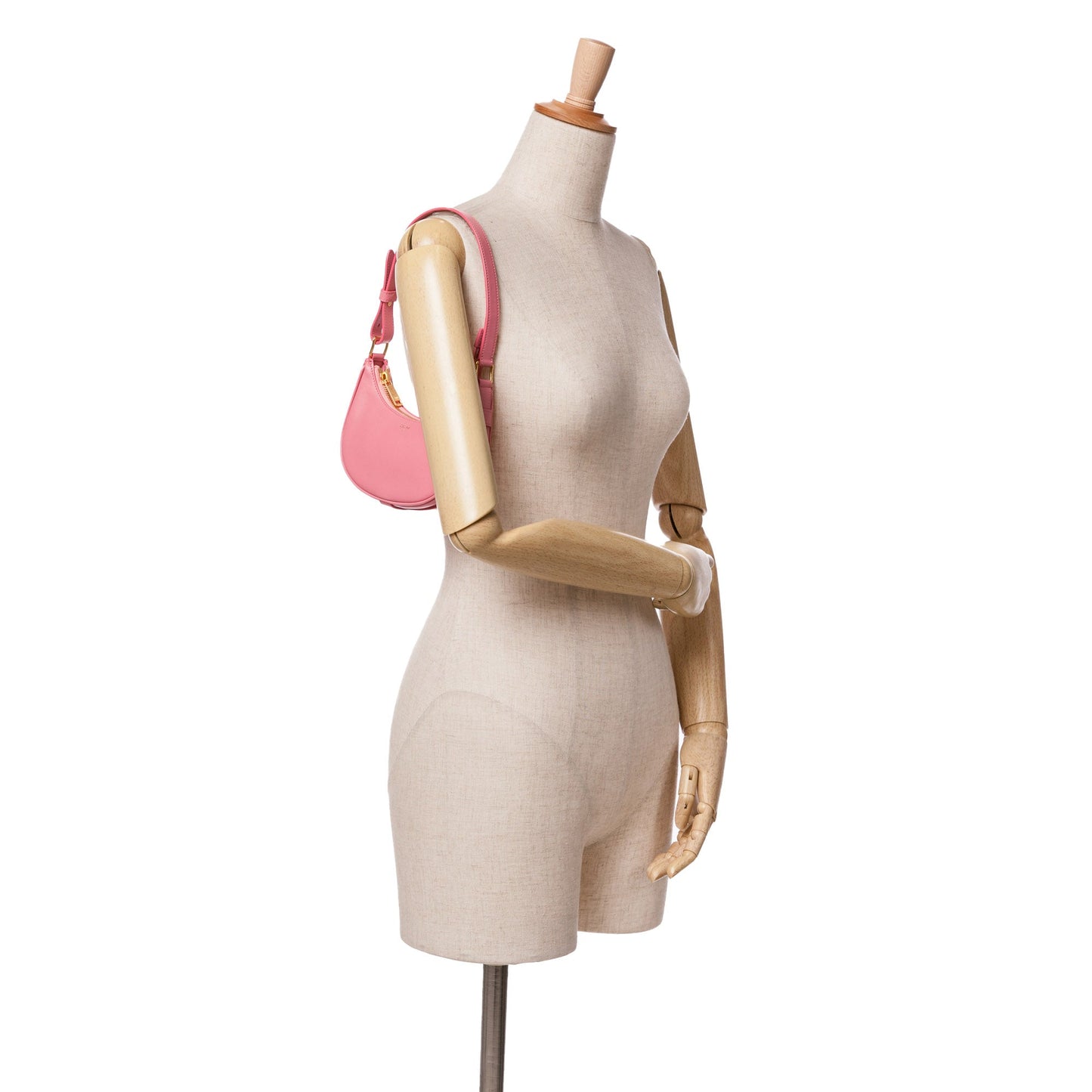 Celine Mini Smooth Calfskin Ava Shoulder Bag Pink