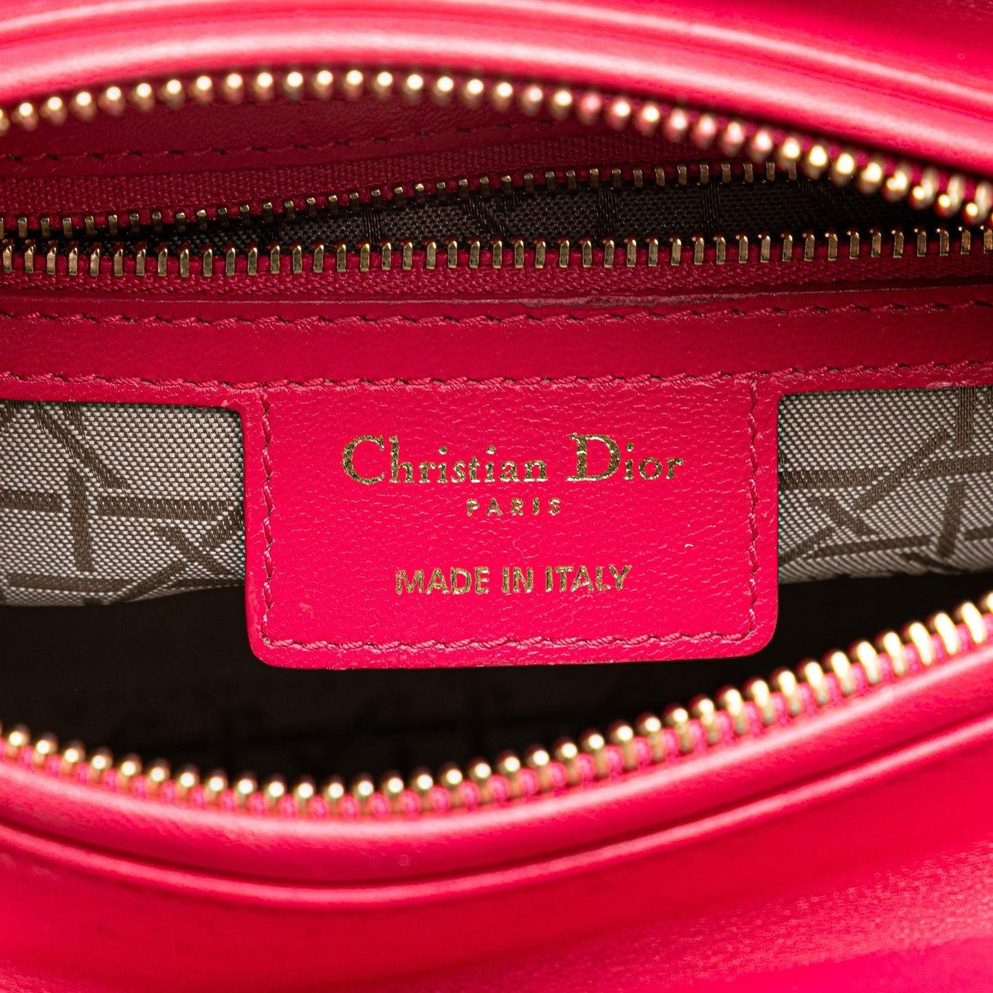Dior Medium Lambskin Cannage Lady Dior Pink