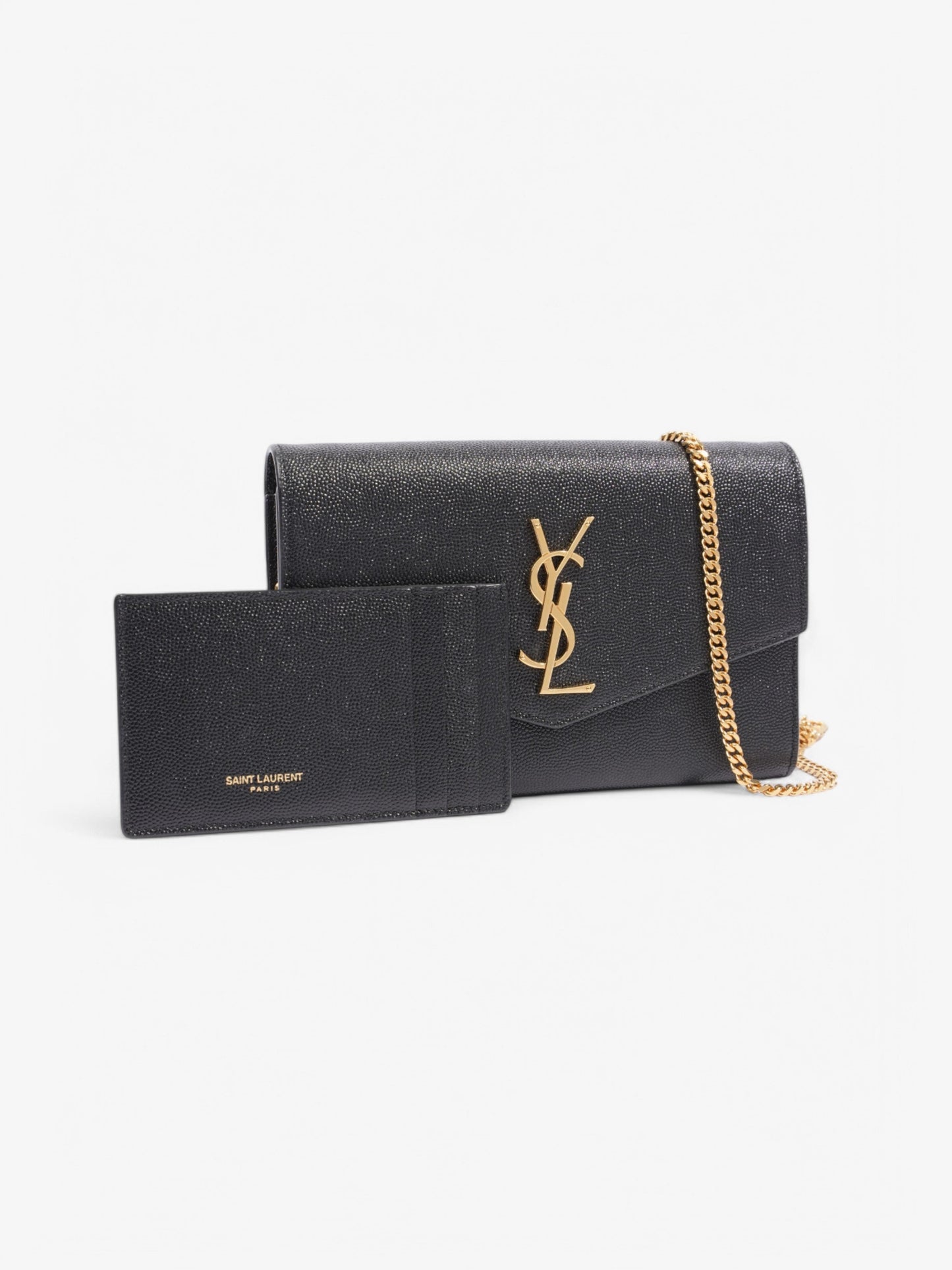 Saint Laurent Uptown Crossbody Black Leather