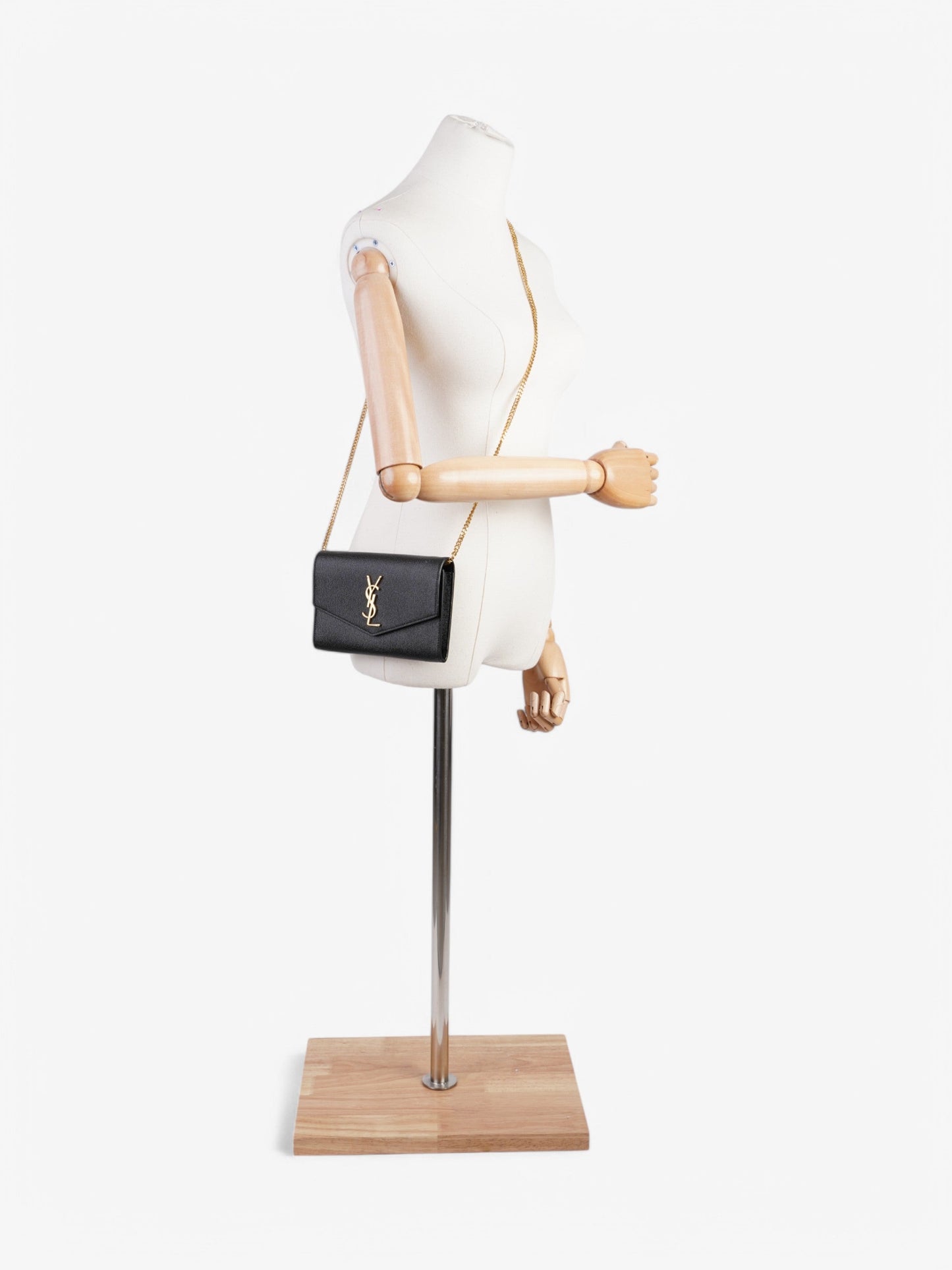 Saint Laurent Uptown Crossbody Black Leather