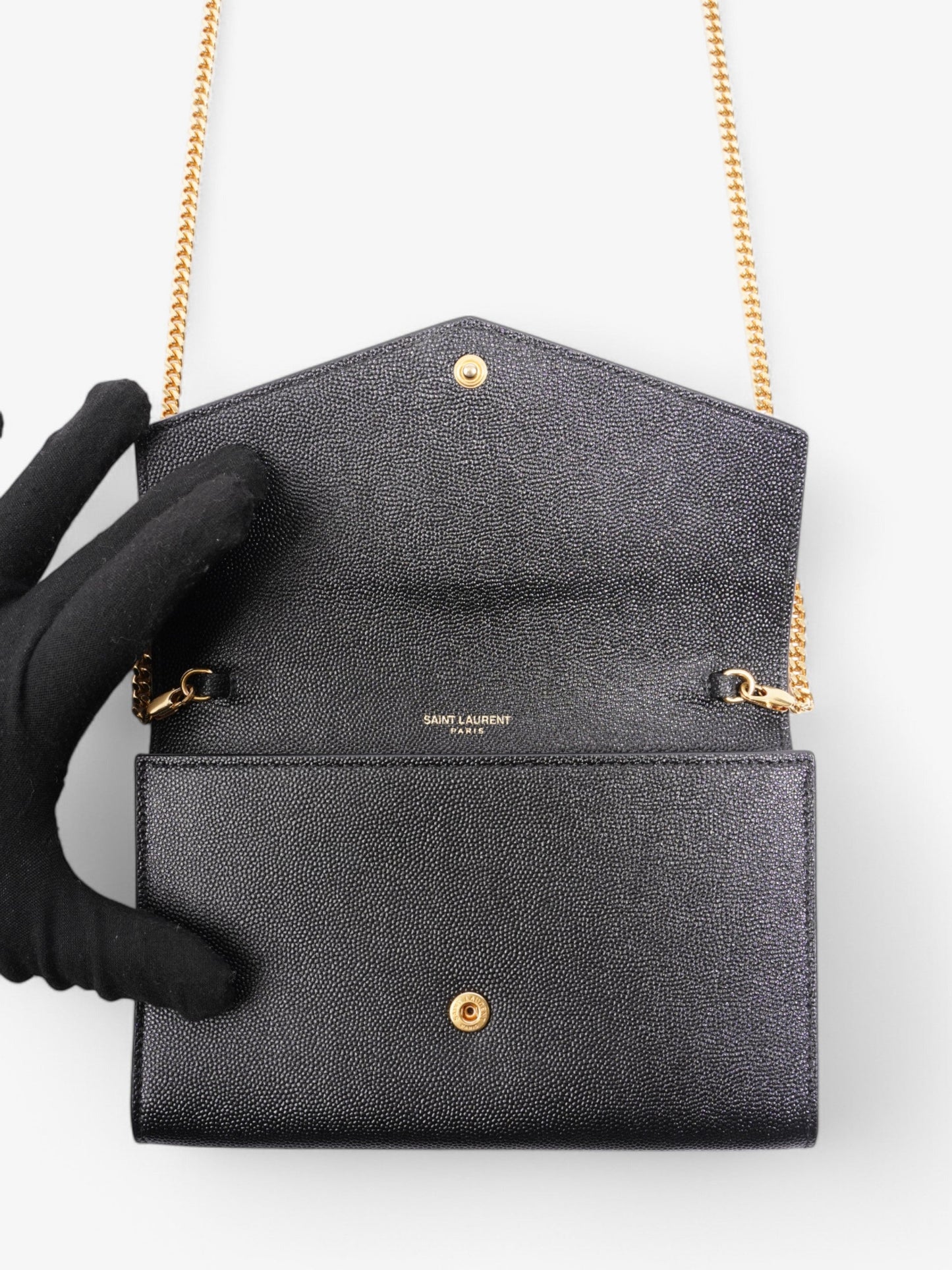 Saint Laurent Uptown Crossbody Black Leather