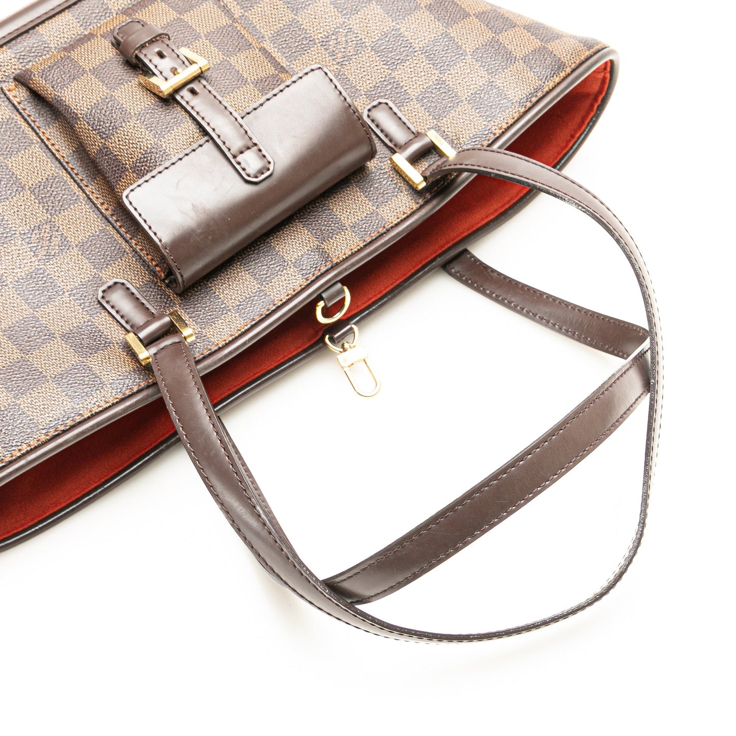 Louis Vuitton Damier Ebene Manosque PM Brown