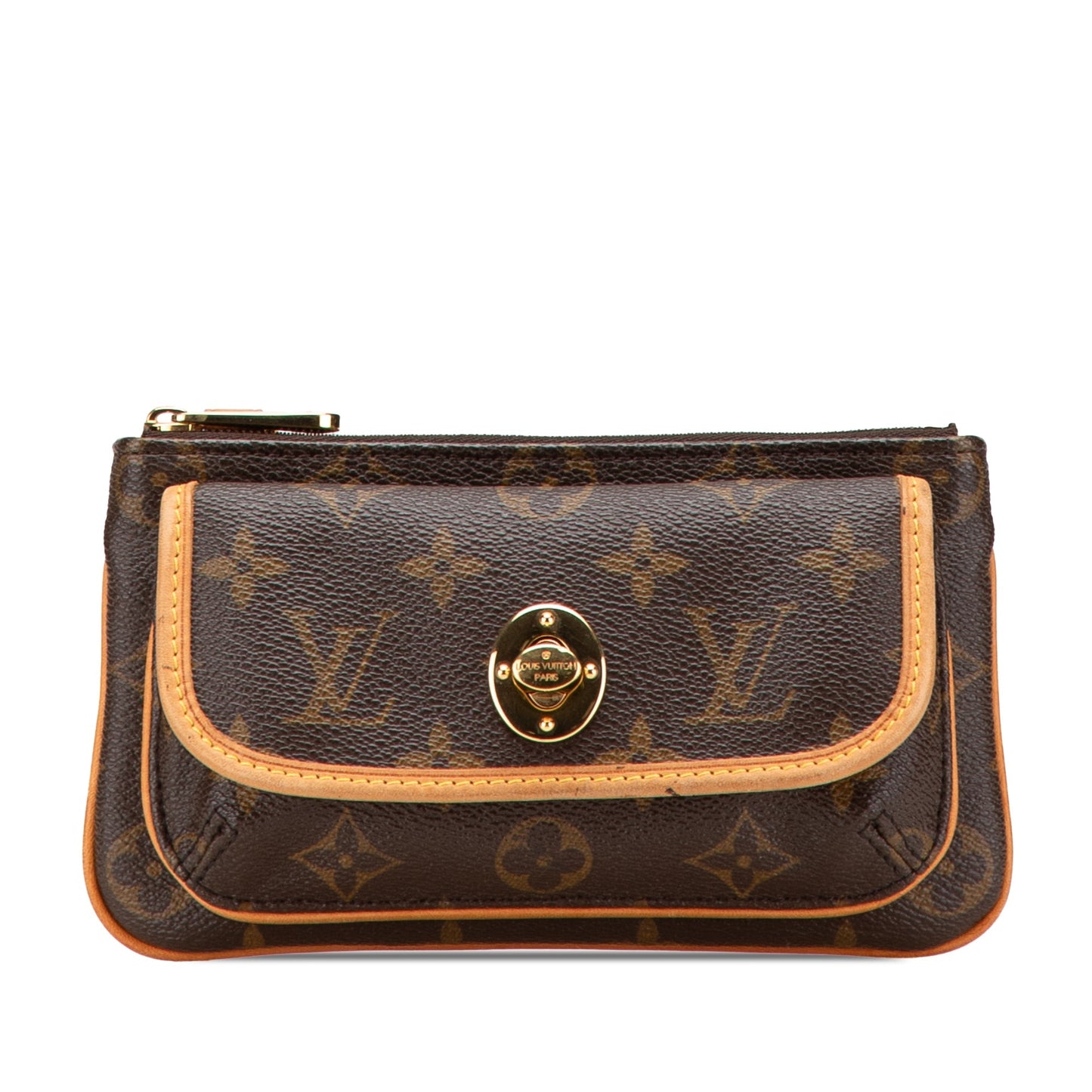 Louis Vuitton Monogram Tikal Pochette Brown