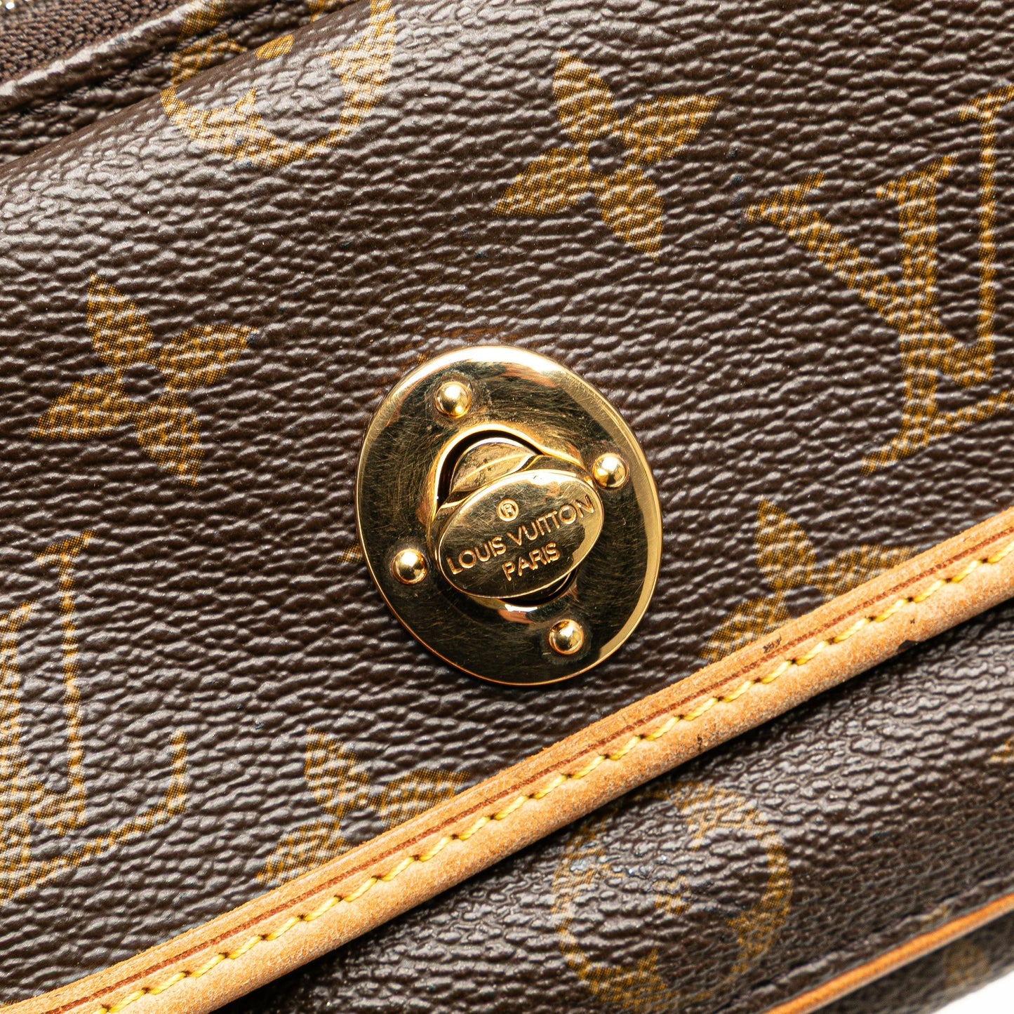Louis Vuitton Monogram Tikal Pochette Brown