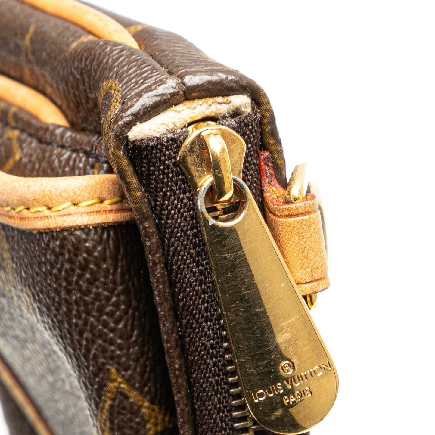 Louis Vuitton Monogram Tikal Pochette Brown