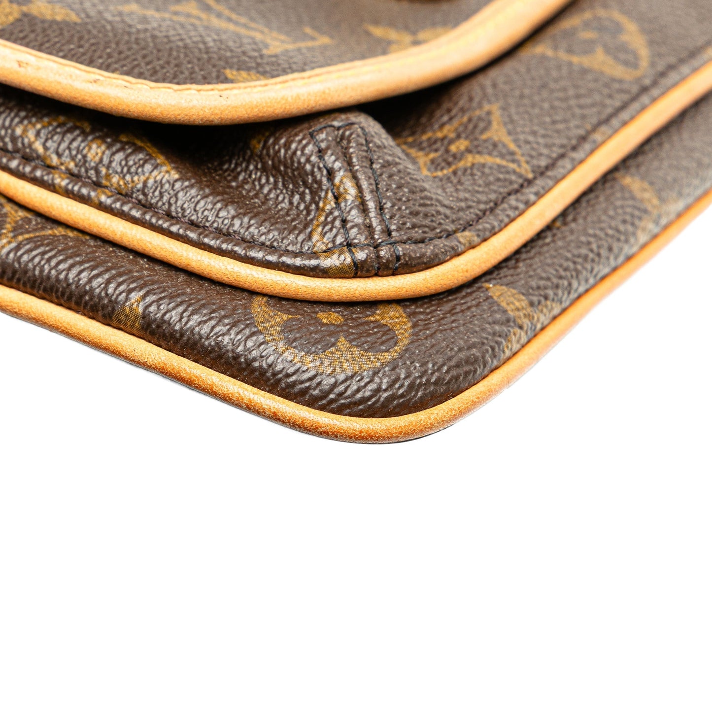 Louis Vuitton Monogram Tikal Pochette Brown