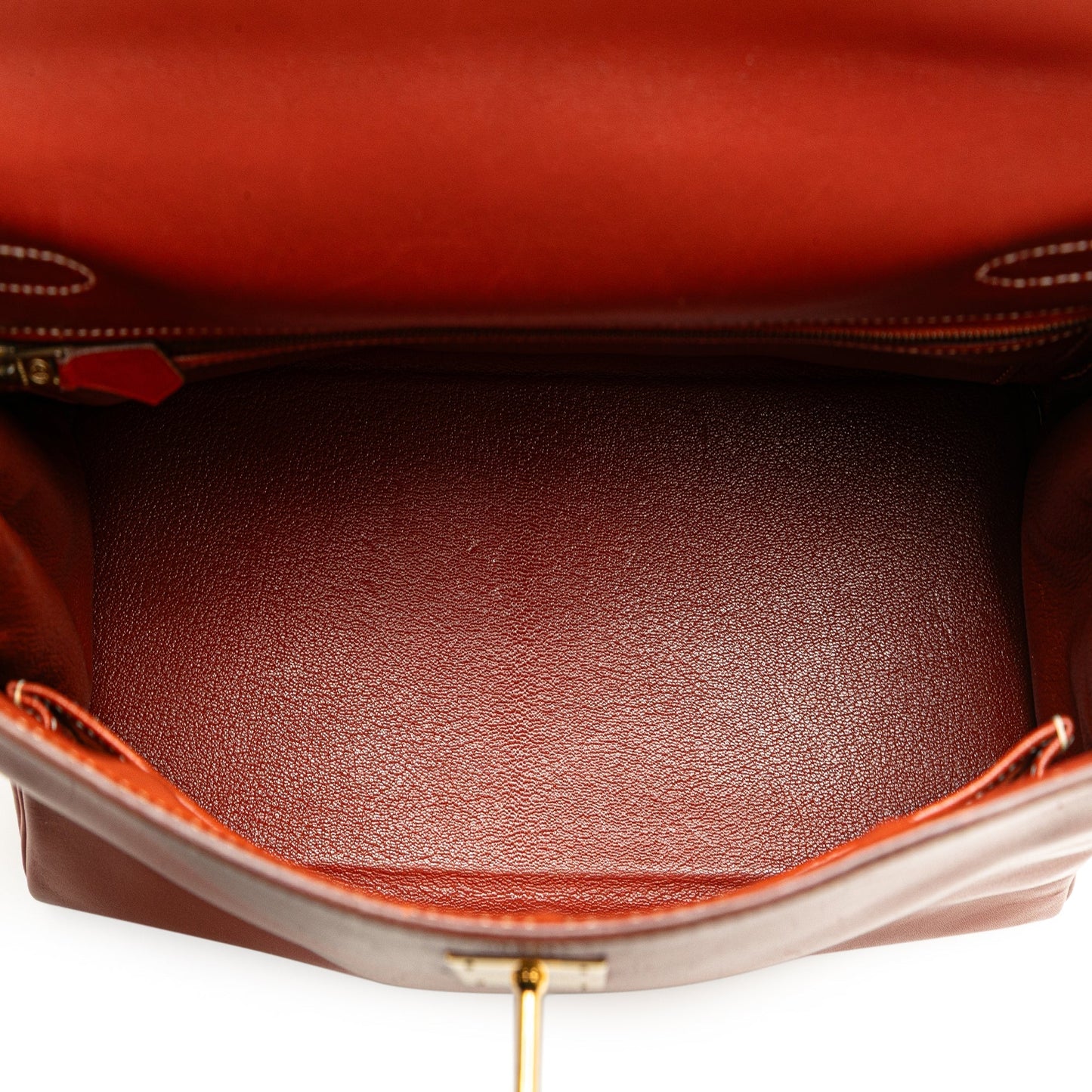 Hermès Box Calf Kelly Retourne 32 Red