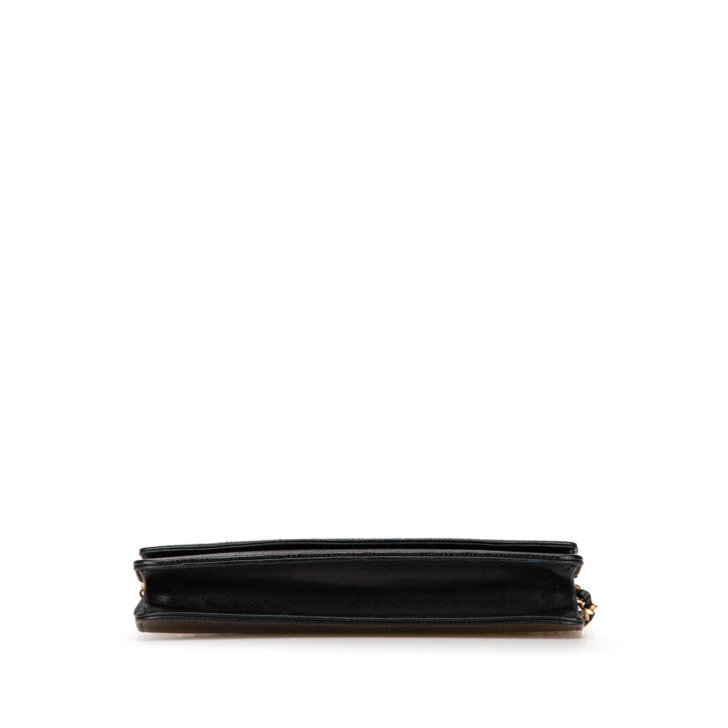 Chanel CC Caviar Wallet on Chain Black