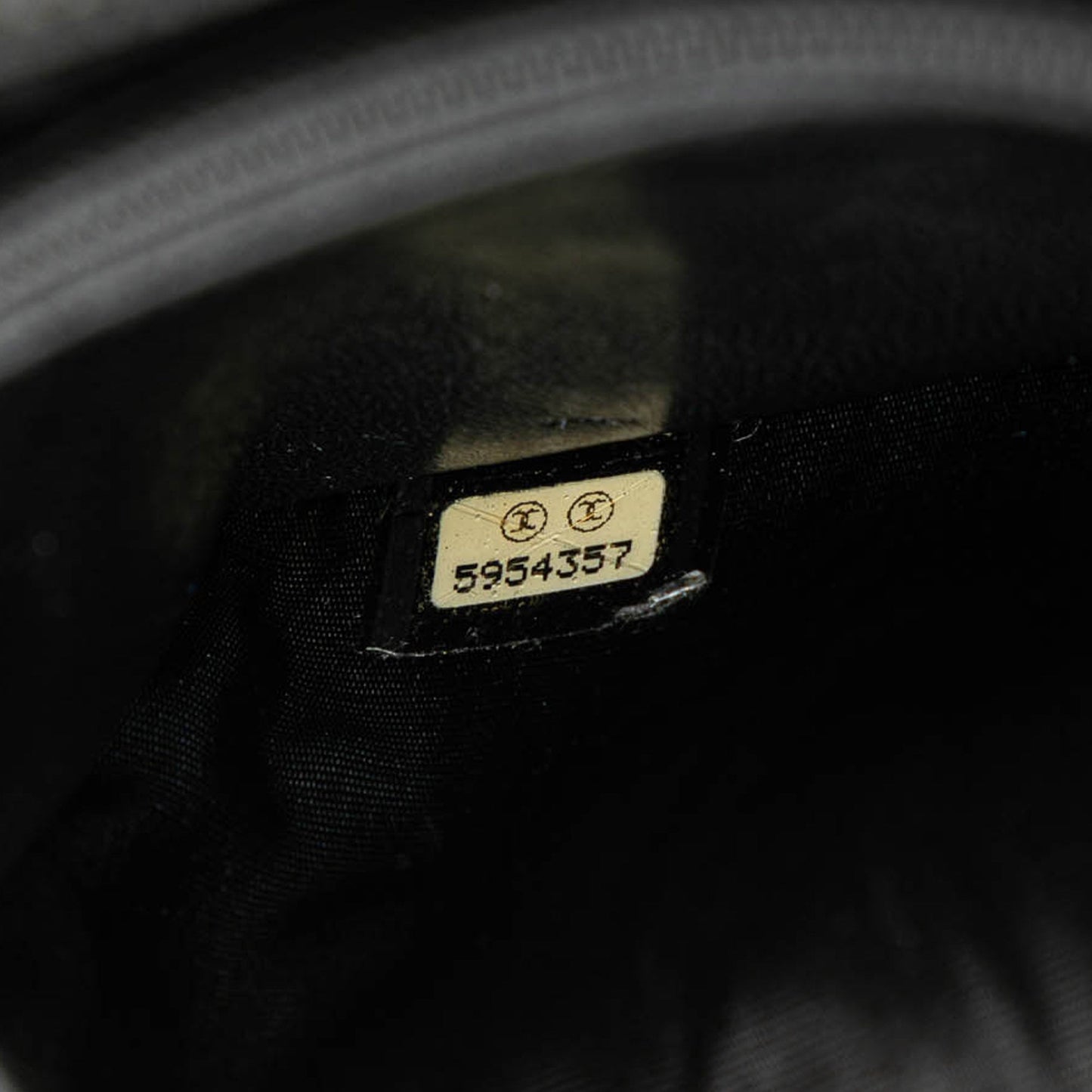Chanel CC Caviar Wallet on Chain Black