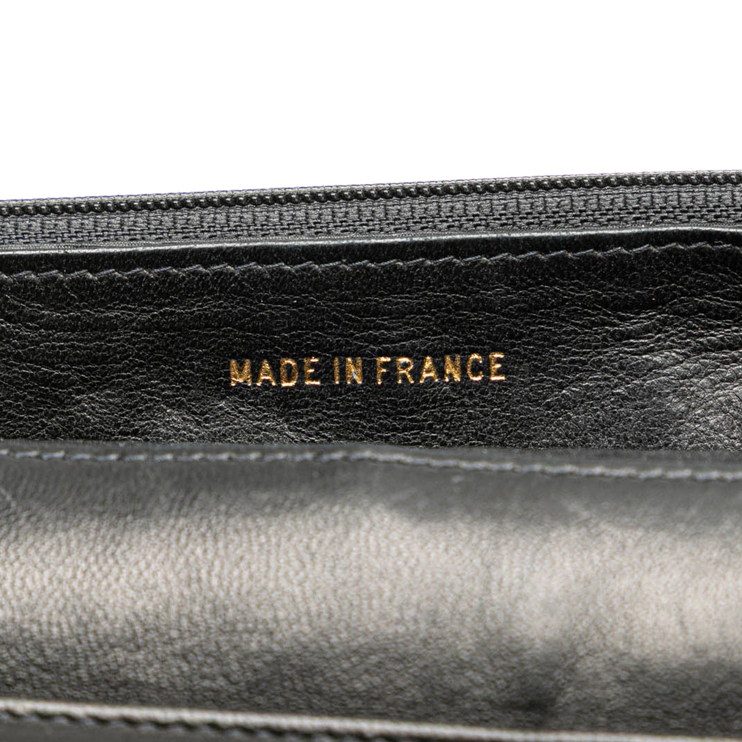 Chanel CC Caviar Wallet on Chain Black