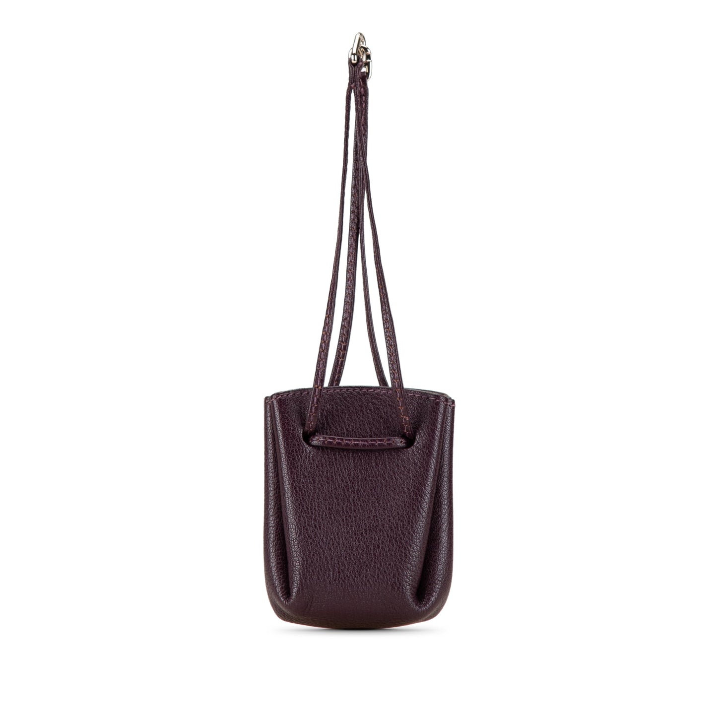 Hermès Courchevel Vespa Pouch Purple