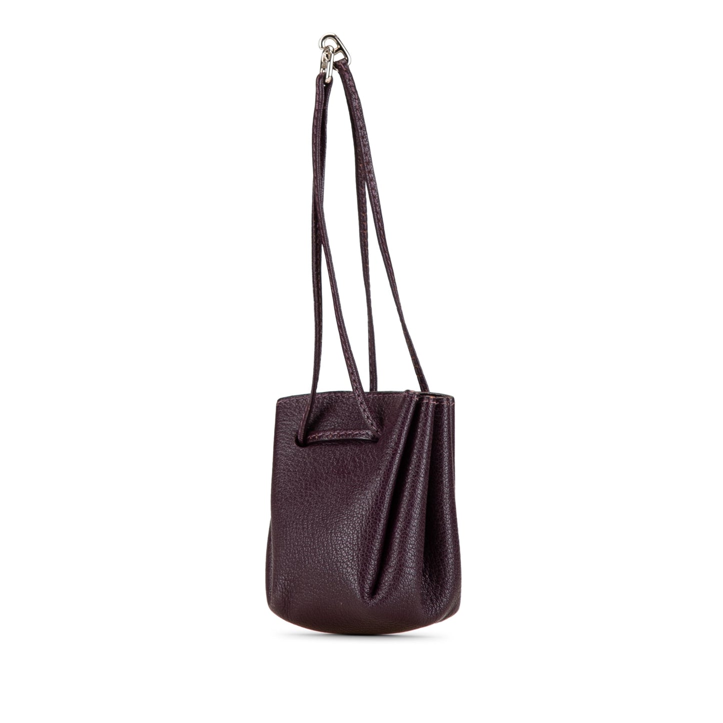 Hermès Courchevel Vespa Pouch Purple
