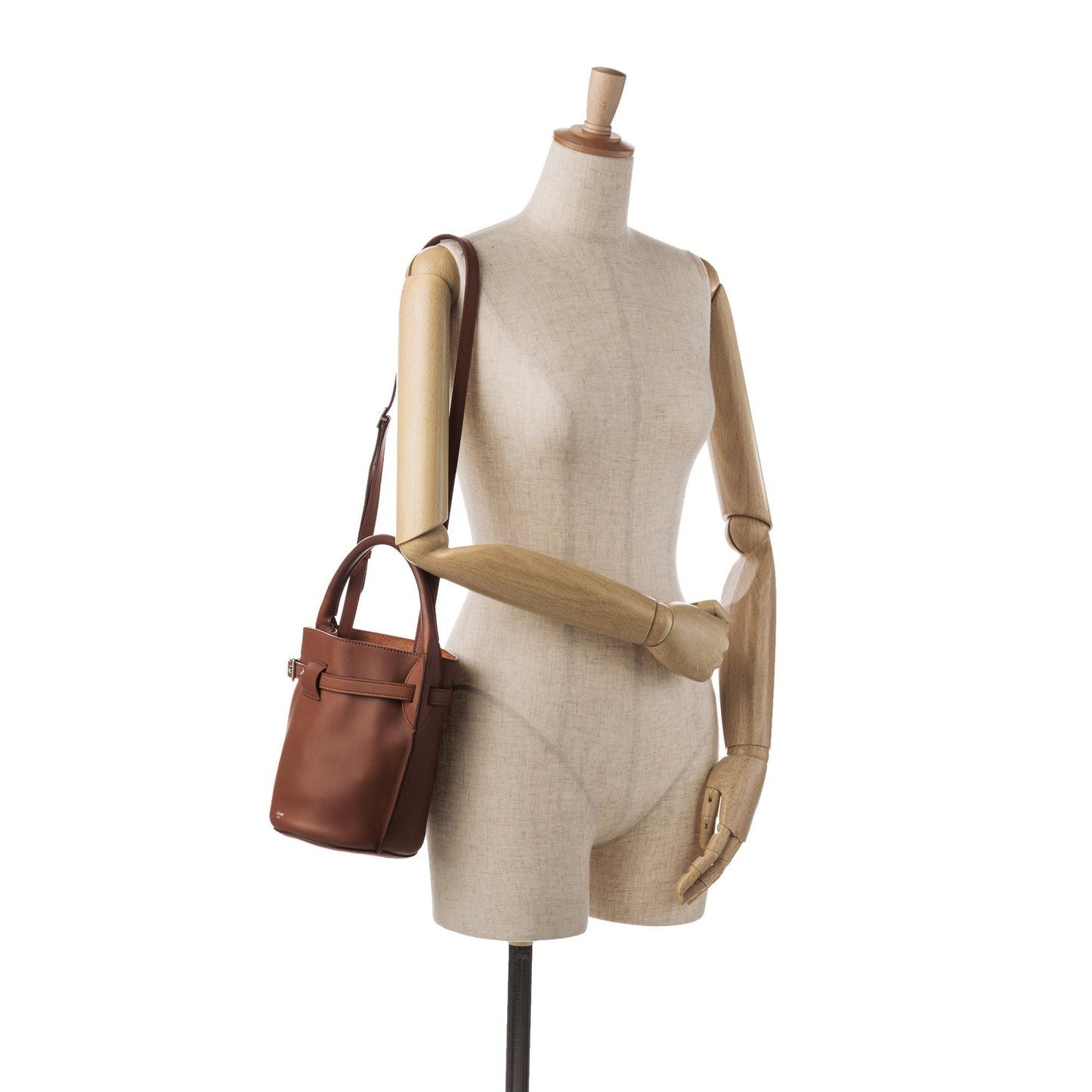 Celine Nano Big Bucket Bag Brown