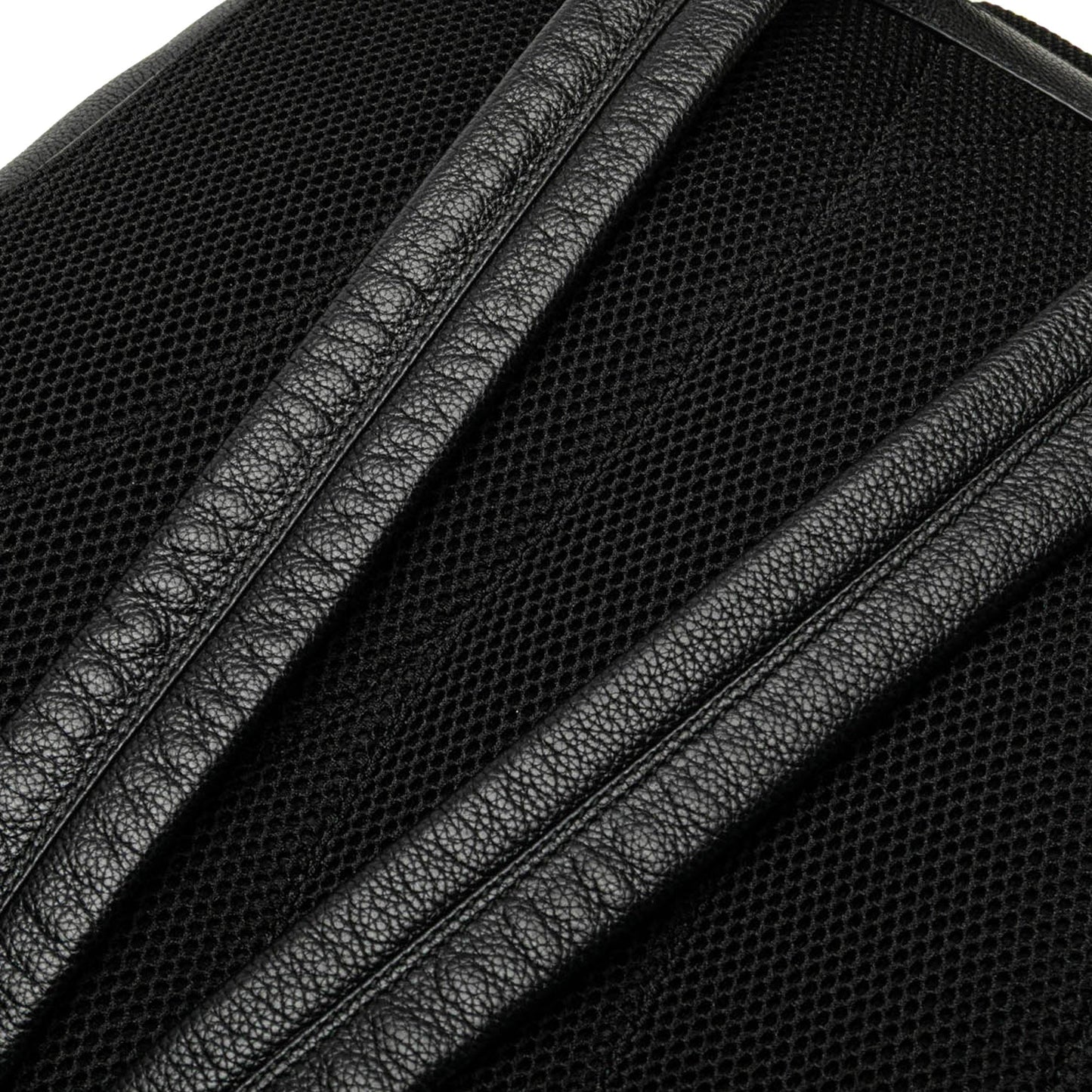 Gucci Leather Logo Backpack Black