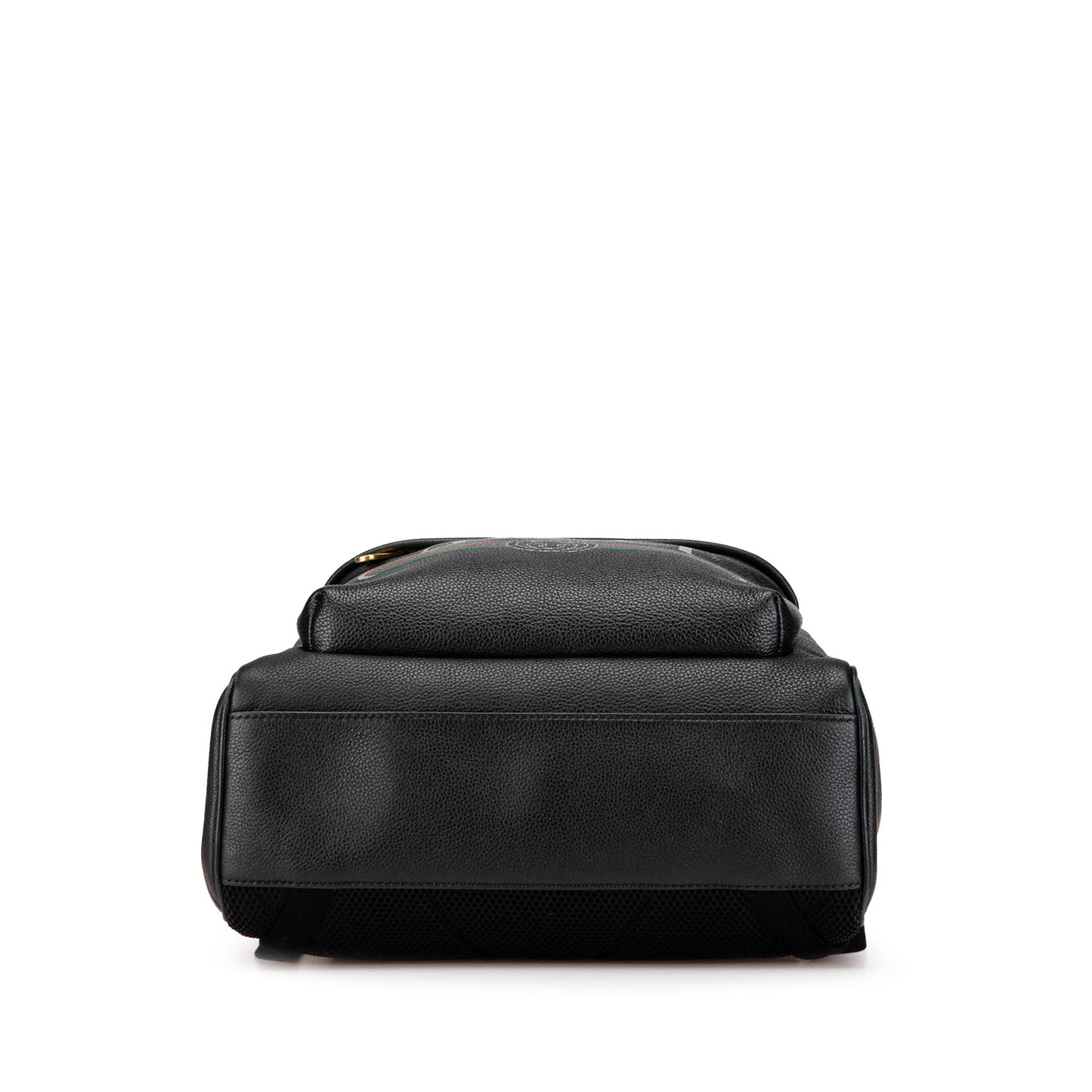Gucci Leather Logo Backpack Black