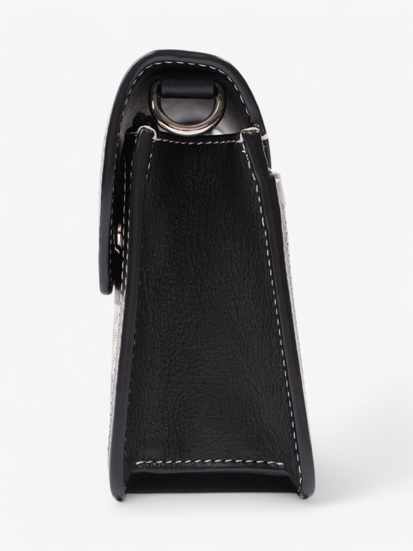 Burberry Crossbody Bag Dark Check Coated Canvas 13cm x 5cm x 20cm