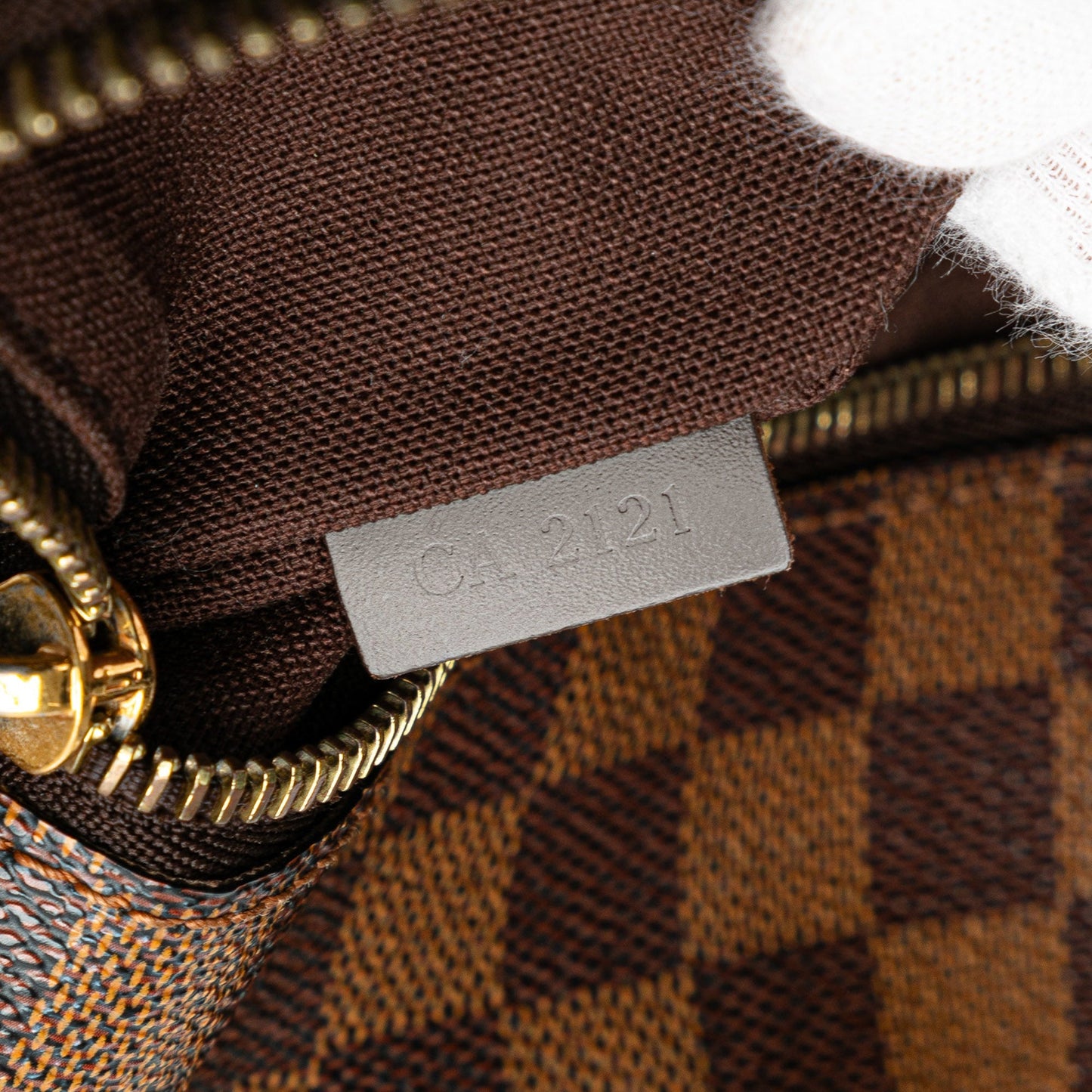 Louis Vuitton Damier Ebene Brooklyn MM Brown