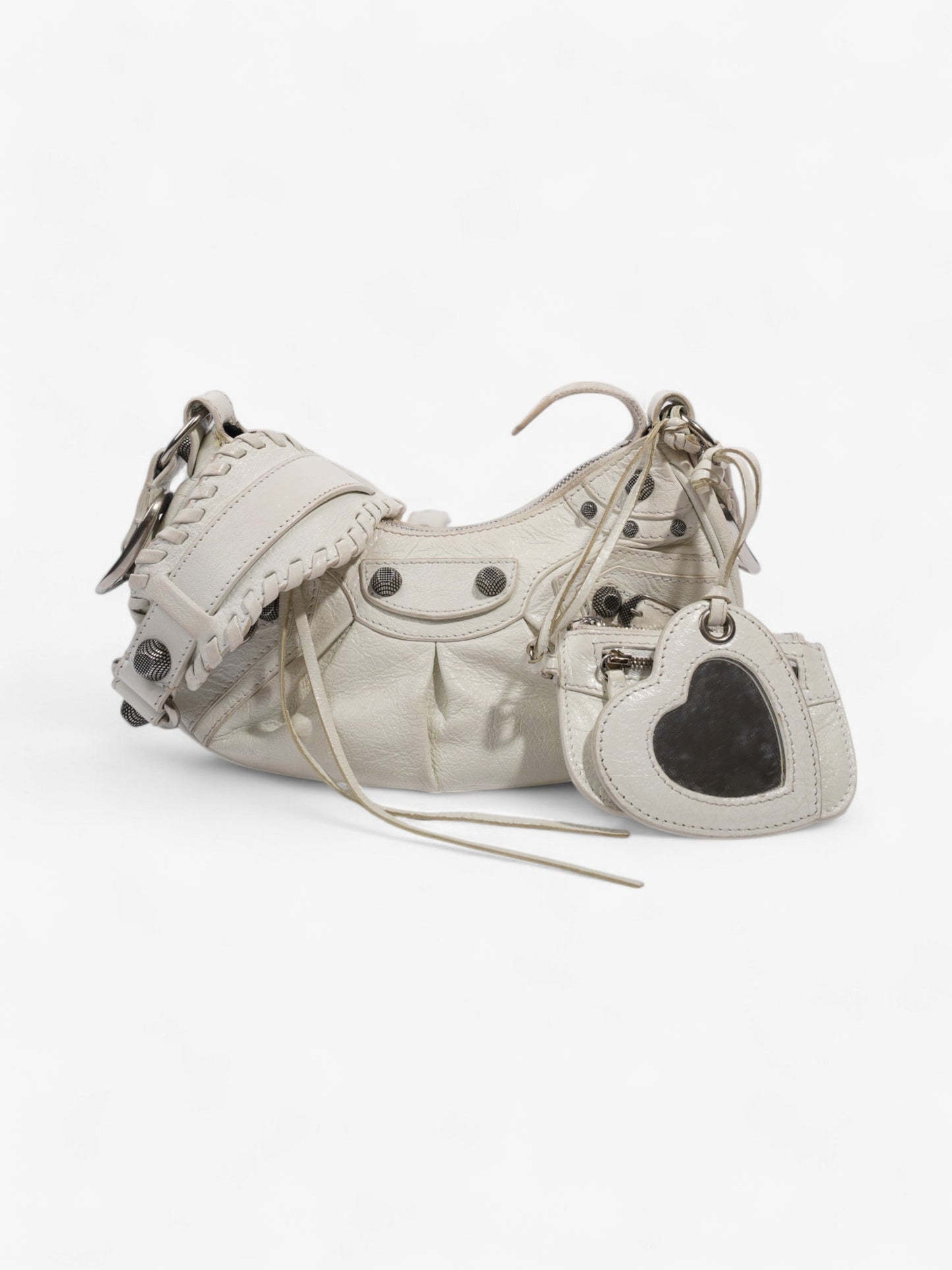 Balenciaga Le Cagole White Leather XS