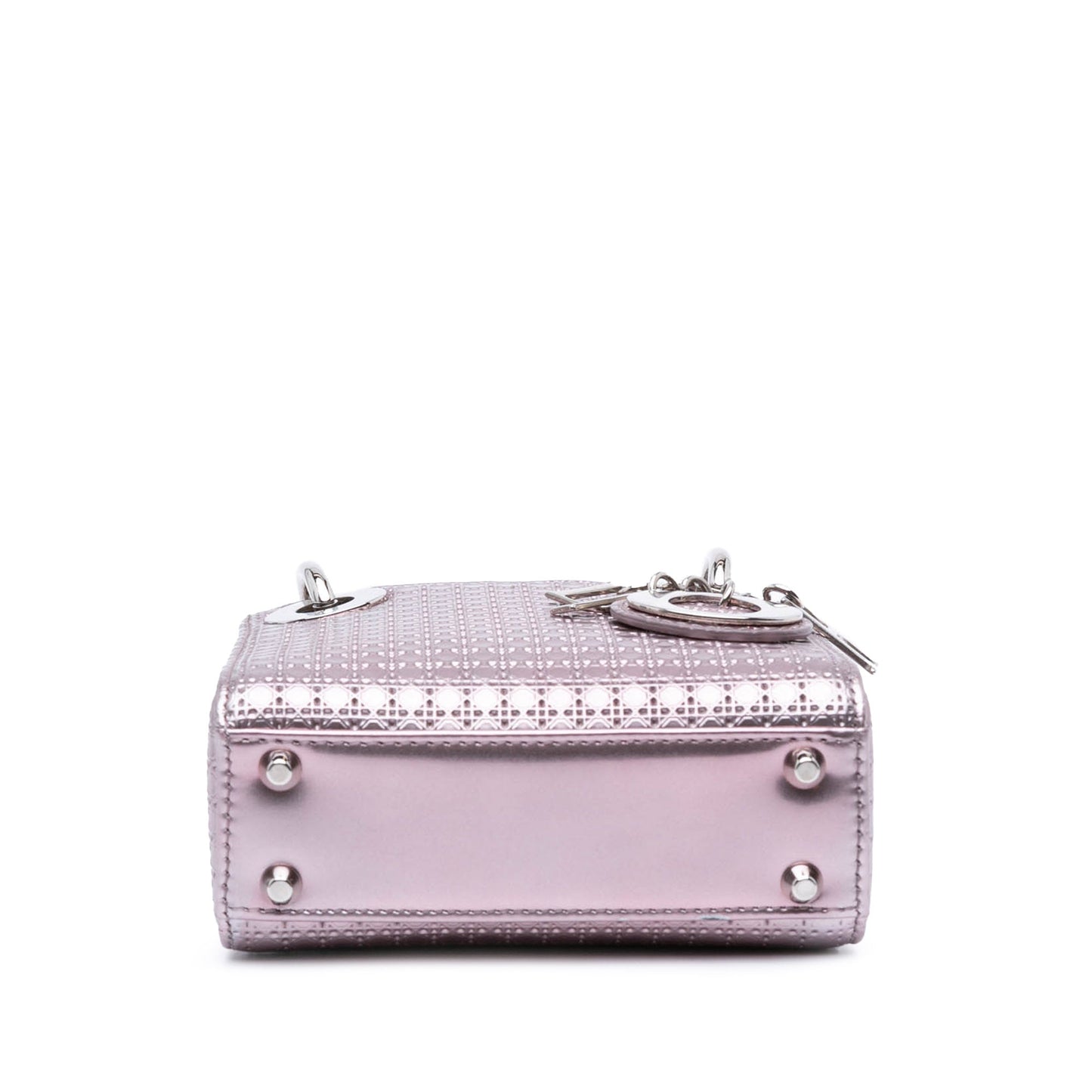 Dior Micro Patent Microcannage Lady Dior Purple