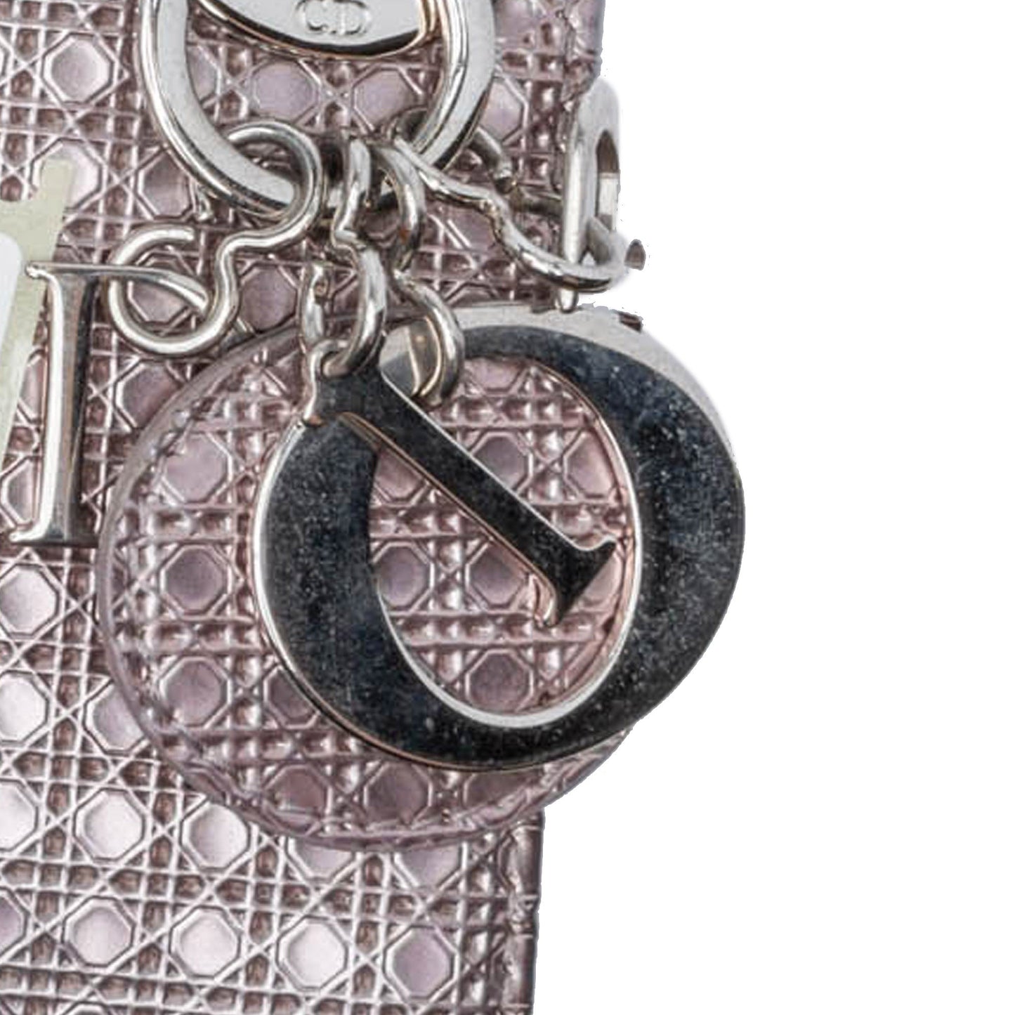 Dior Micro Patent Microcannage Lady Dior Purple