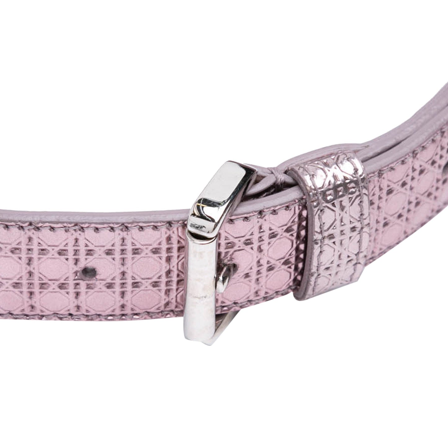 Dior Micro Patent Microcannage Lady Dior Purple