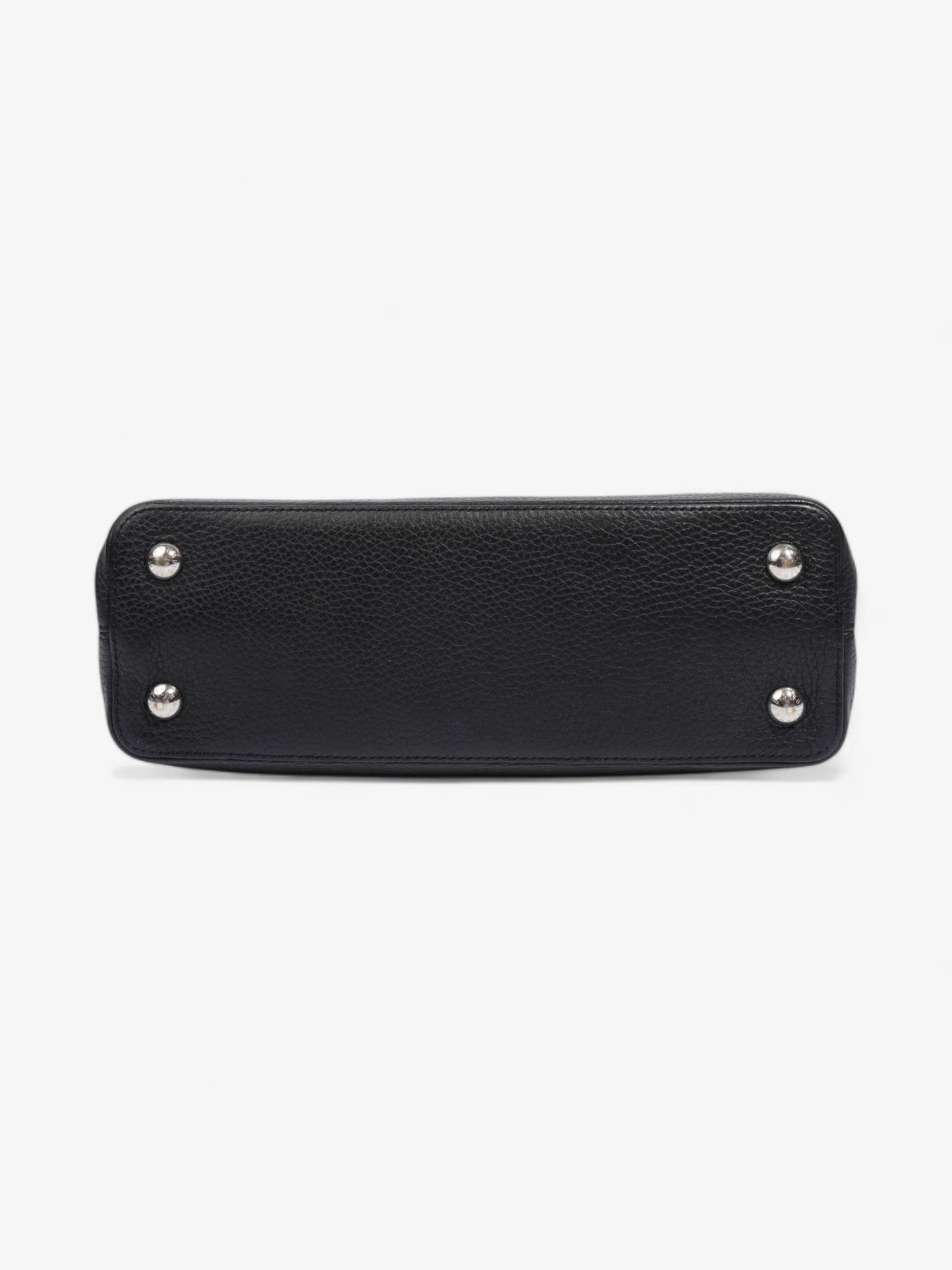 Louis Vuitton Capucines Black / Python Taurillon Leather MM