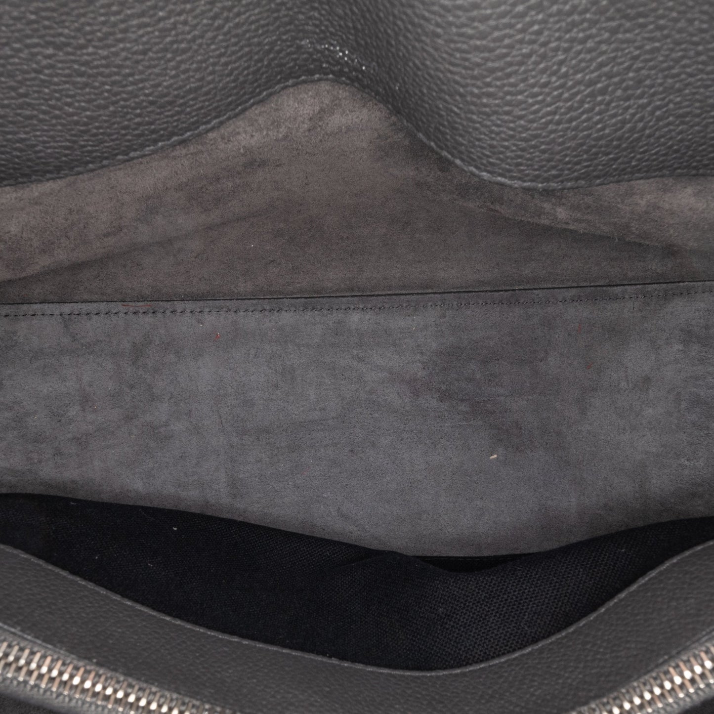 Saint Laurent Small Leather Sac De Jour Satchel Gray