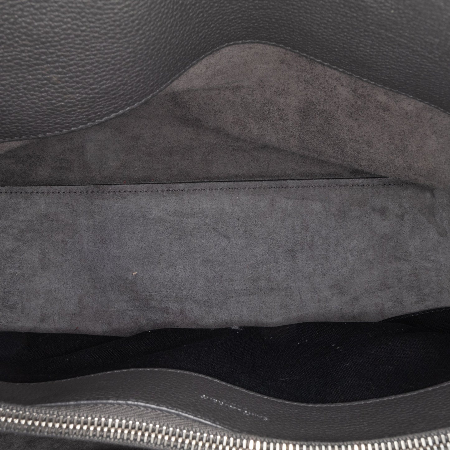 Saint Laurent Small Leather Sac De Jour Satchel Gray