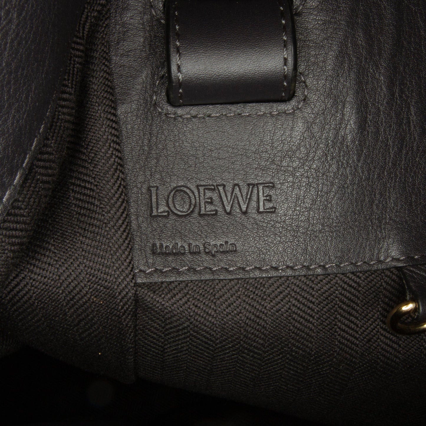 LOEWE Medium Tricolor Hammock Bag Gray