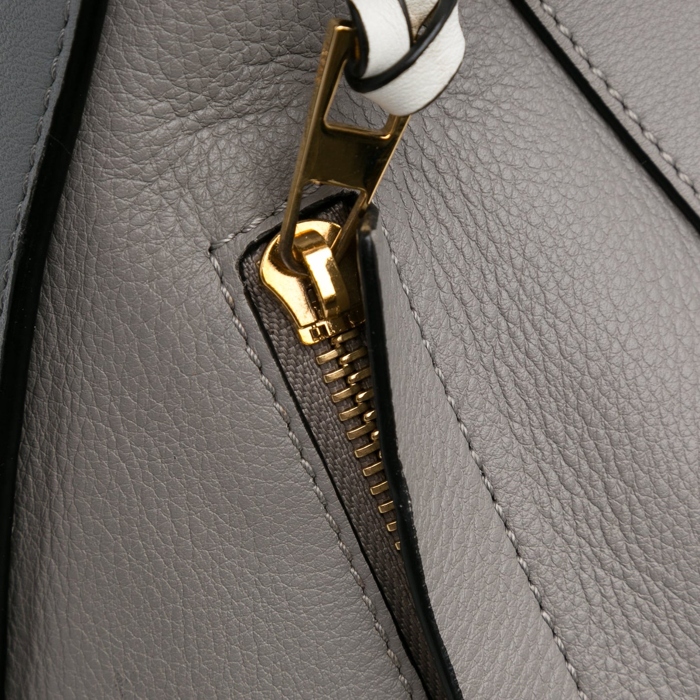 LOEWE Medium Tricolor Hammock Bag Gray