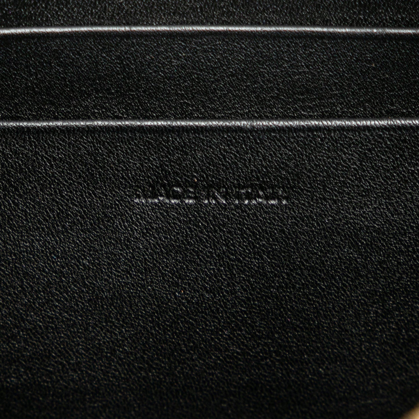 Celine Small Leather C Charm Crossbody Black