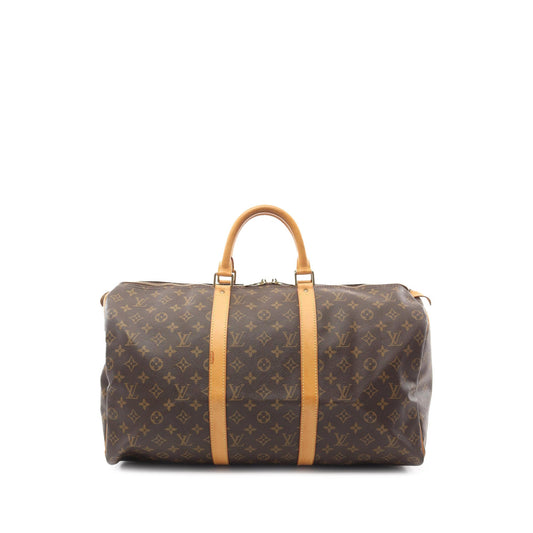 Louis Vuitton Monogram Keepall 50 Brown