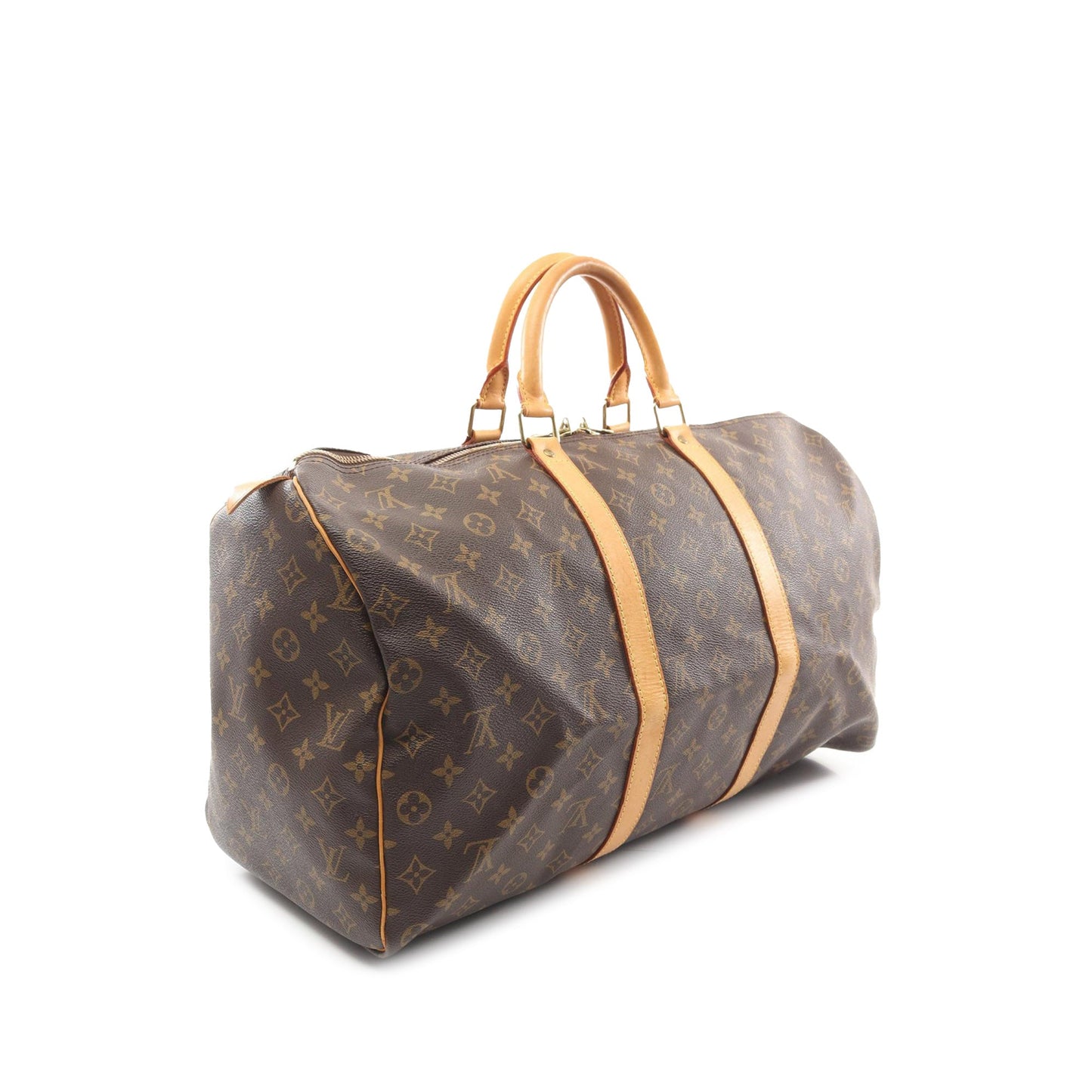 Louis Vuitton Monogram Keepall 50 Brown