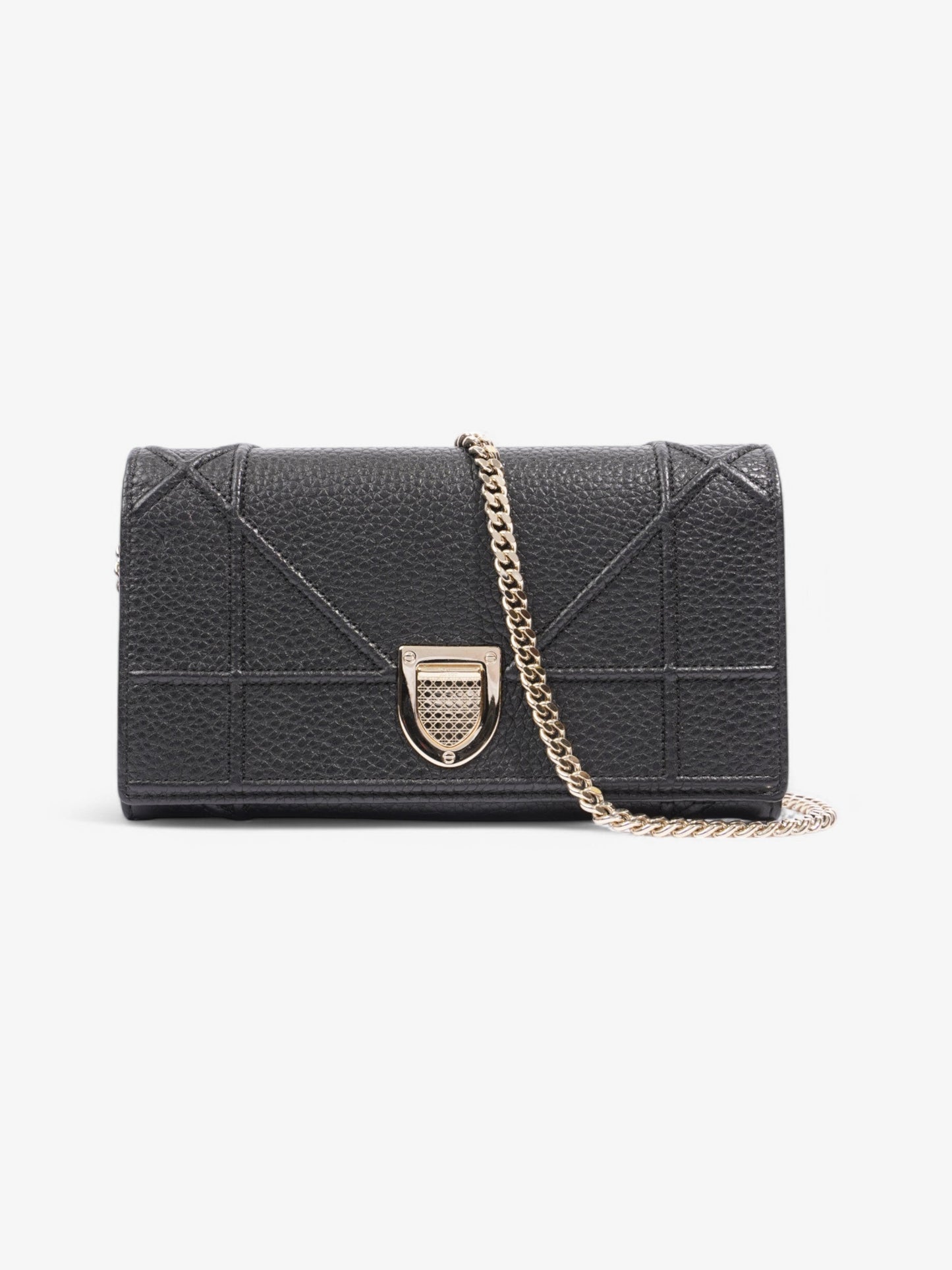 Christian Dior Diorama Black Leather Mini