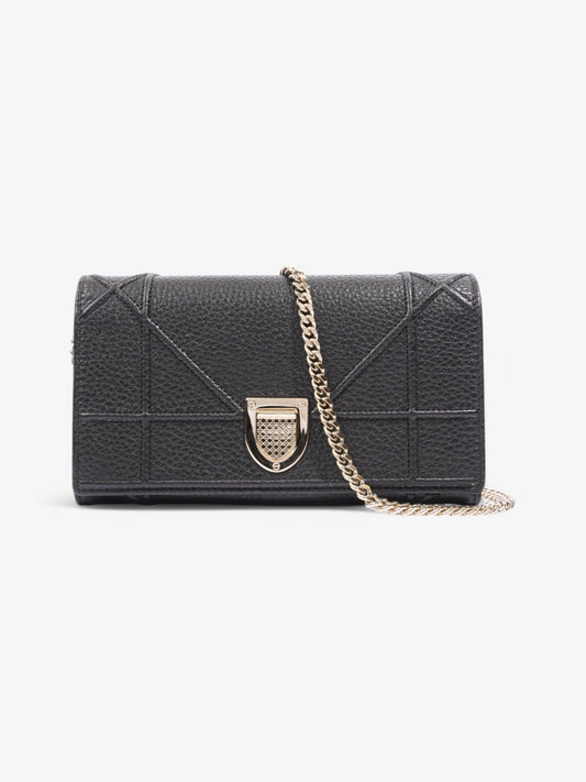 Christian Dior Diorama Black Leather Mini