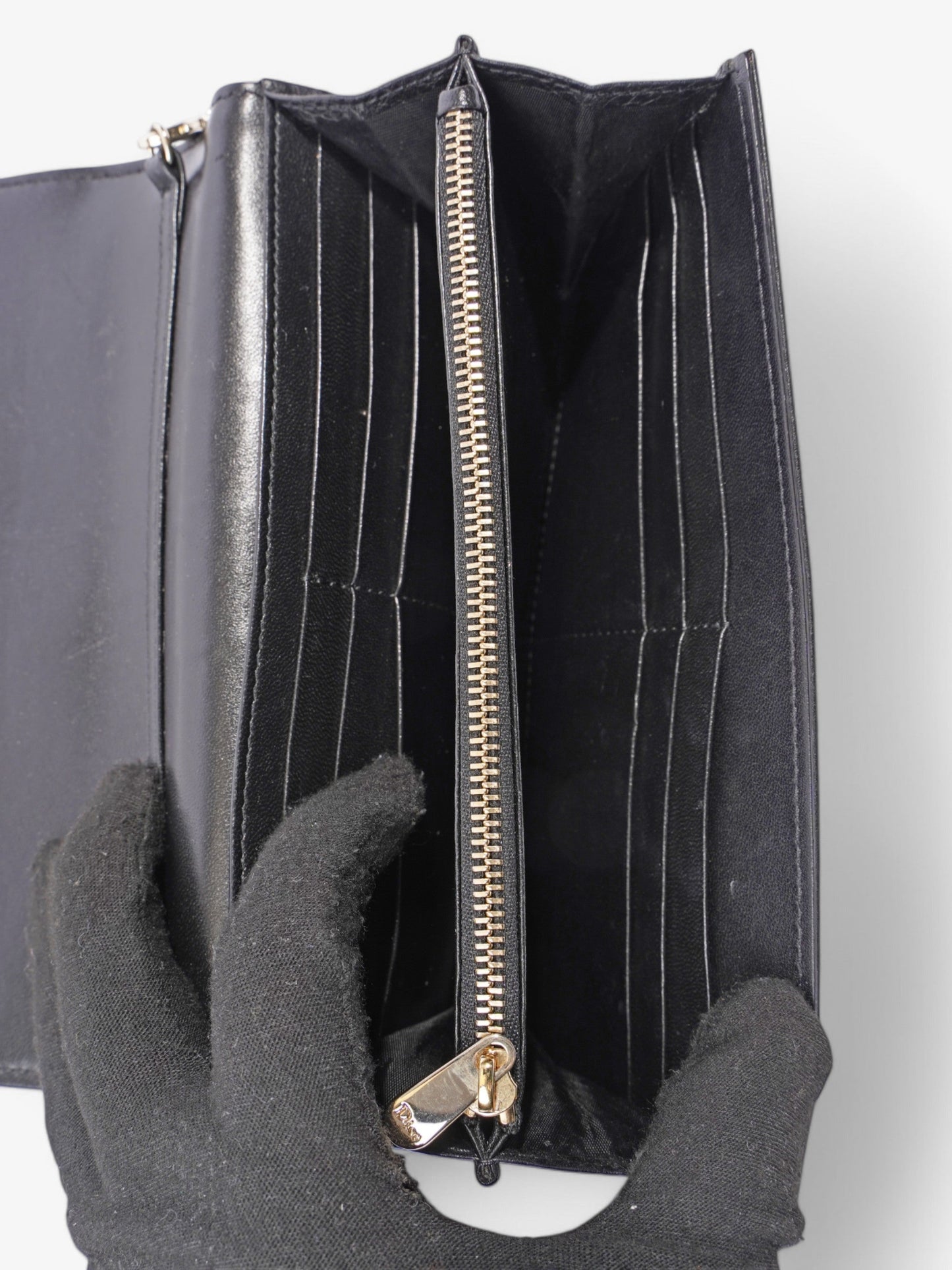 Christian Dior Diorama Black Leather Mini