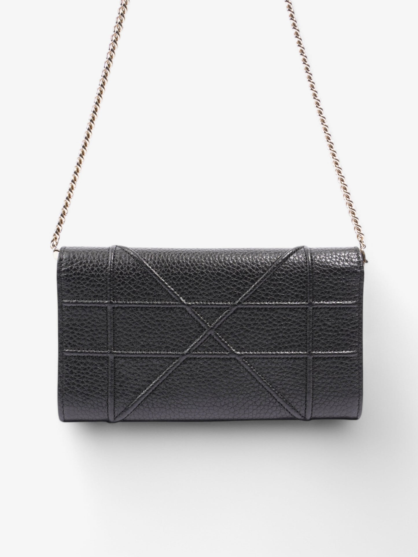 Christian Dior Diorama Black Leather Mini