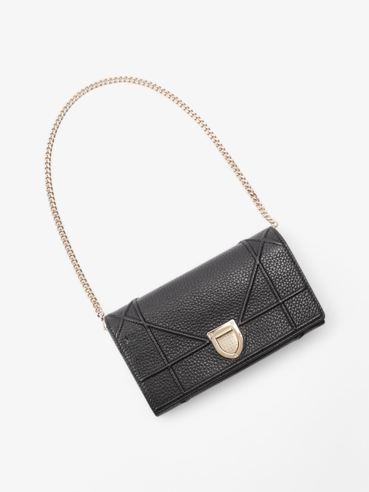 Christian Dior Diorama Black Leather Mini