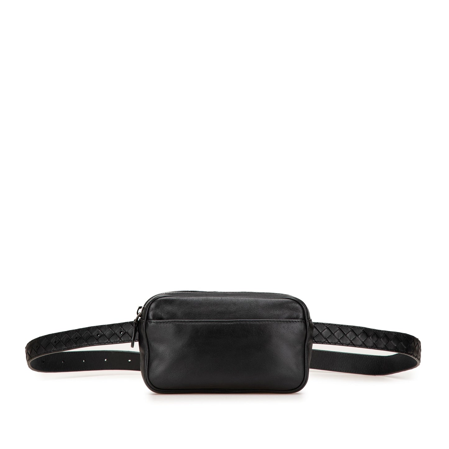 Bottega Veneta Nappa Intrecciato Belt Bag Black