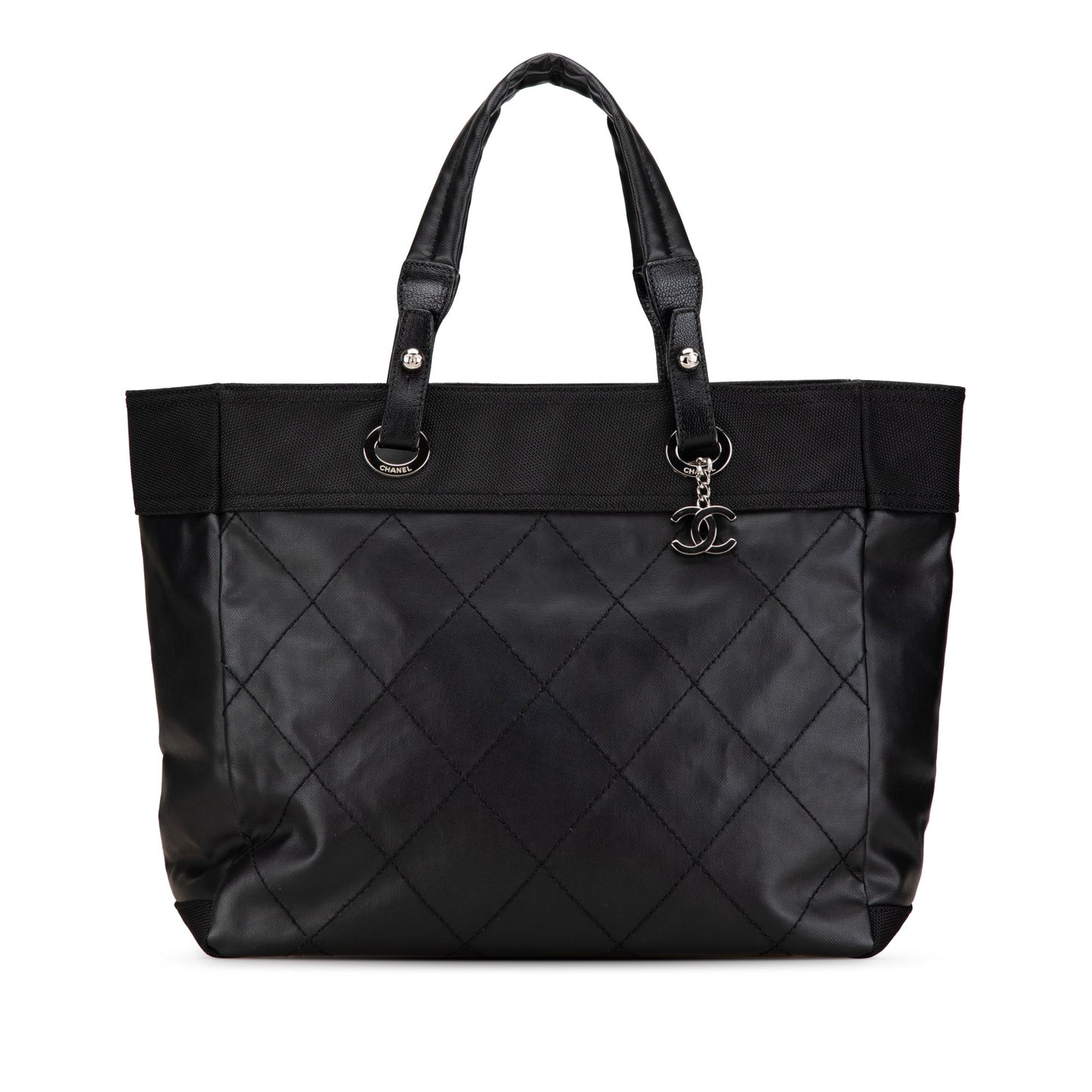 Chanel Large Paris Biarritz Tote Black