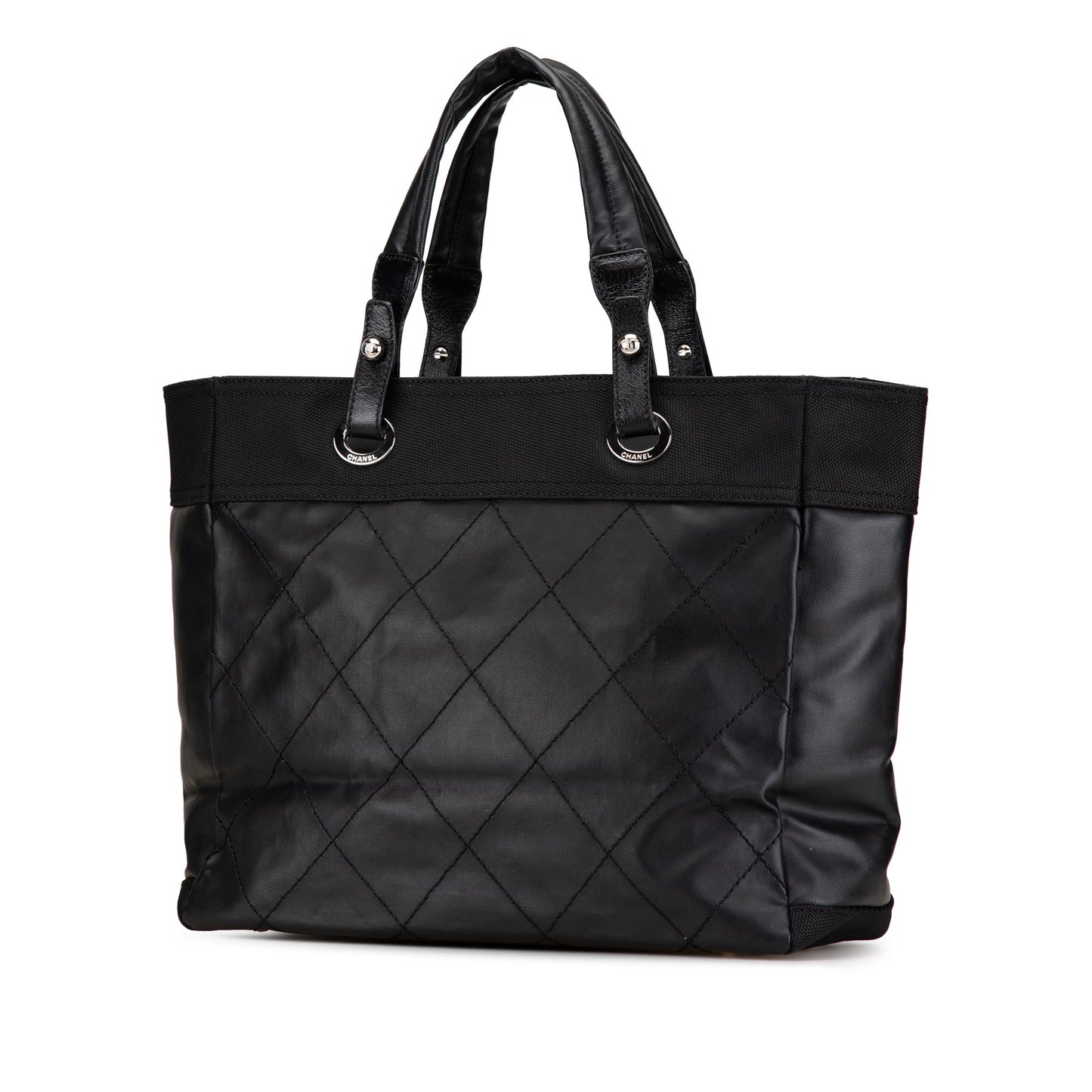 Chanel Large Paris Biarritz Tote Black