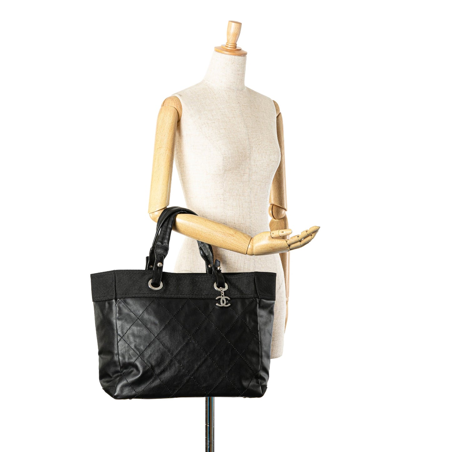 Chanel Large Paris Biarritz Tote Black