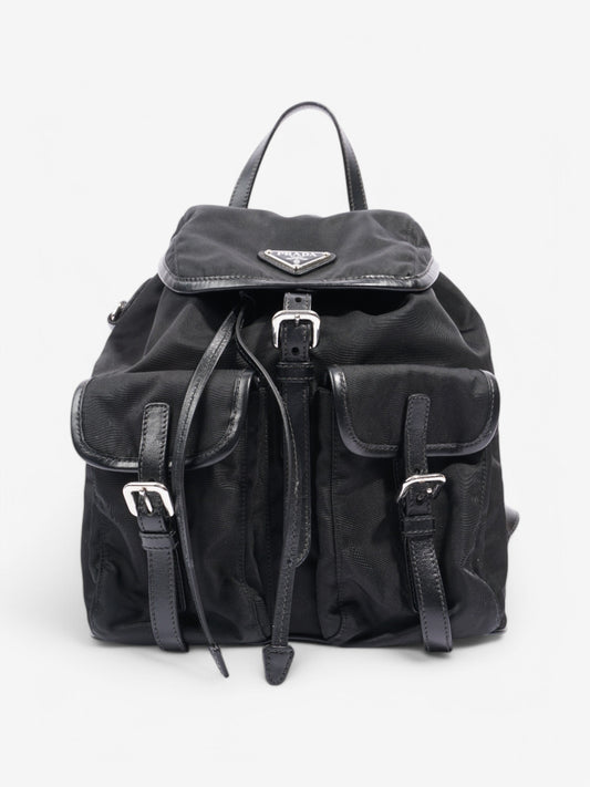 Prada Backpack Black Re Nylon Mini