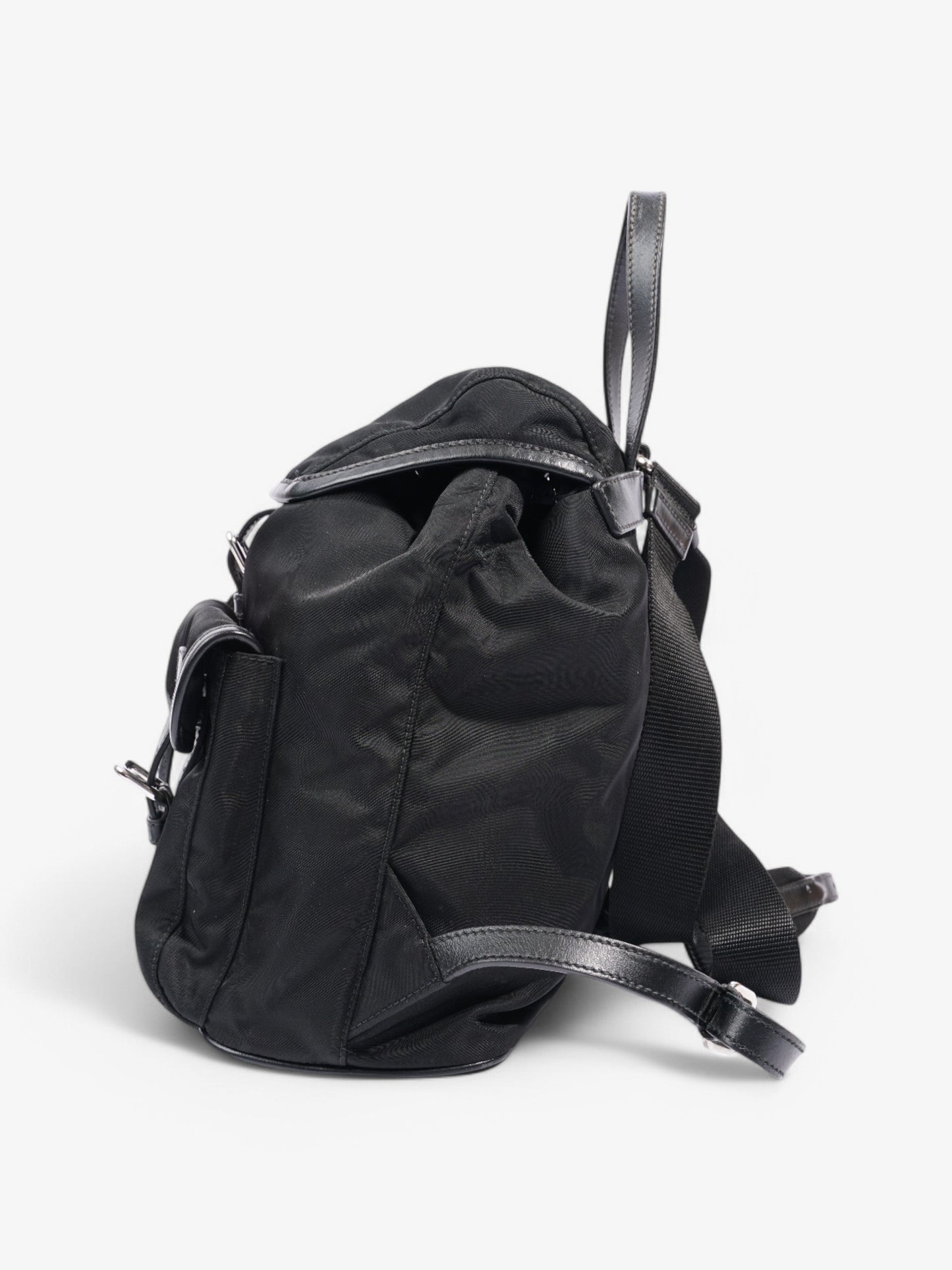 Prada Backpack Black Re Nylon Mini