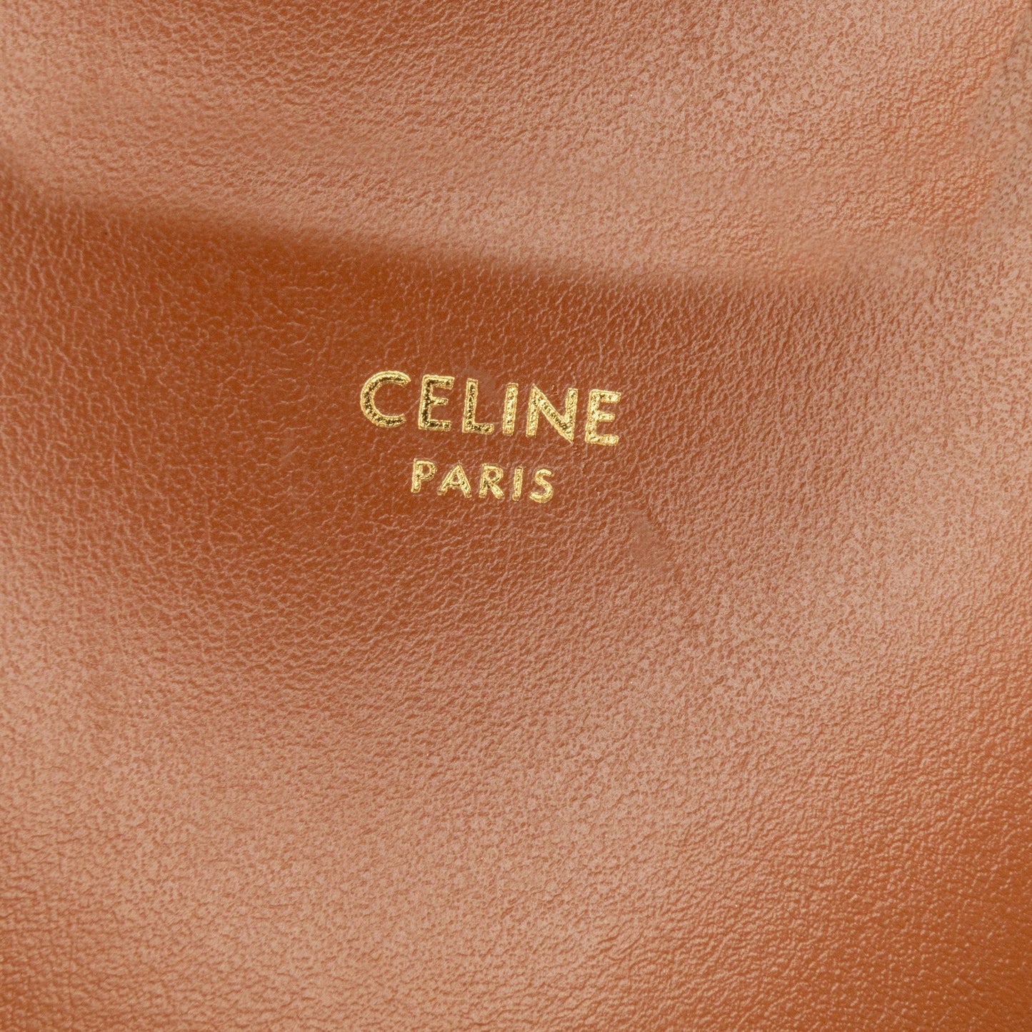 Celine Triomphe Coated Canvas Multi Pochette Brown