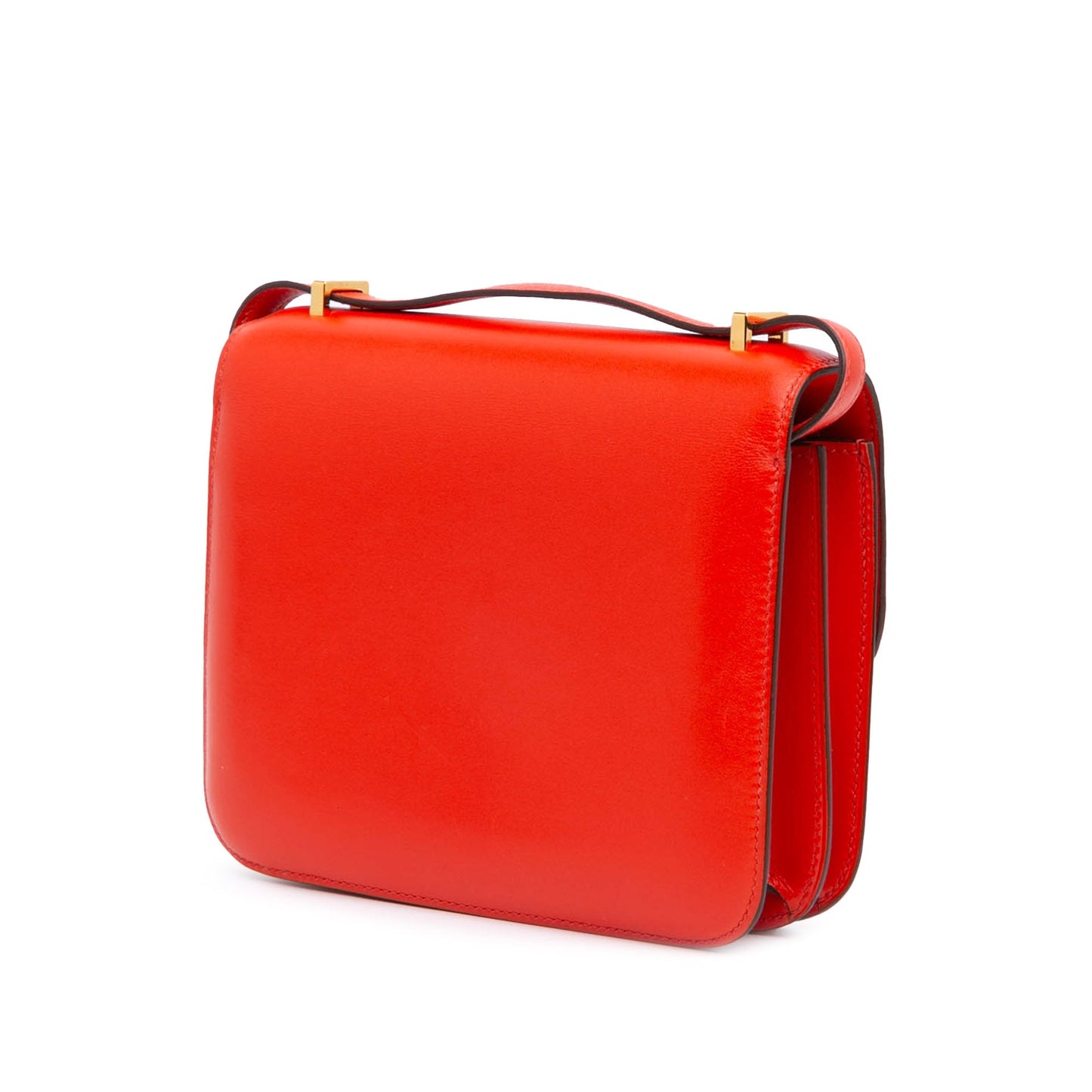 Hermès Mini Tadelakt Constance 18 Red