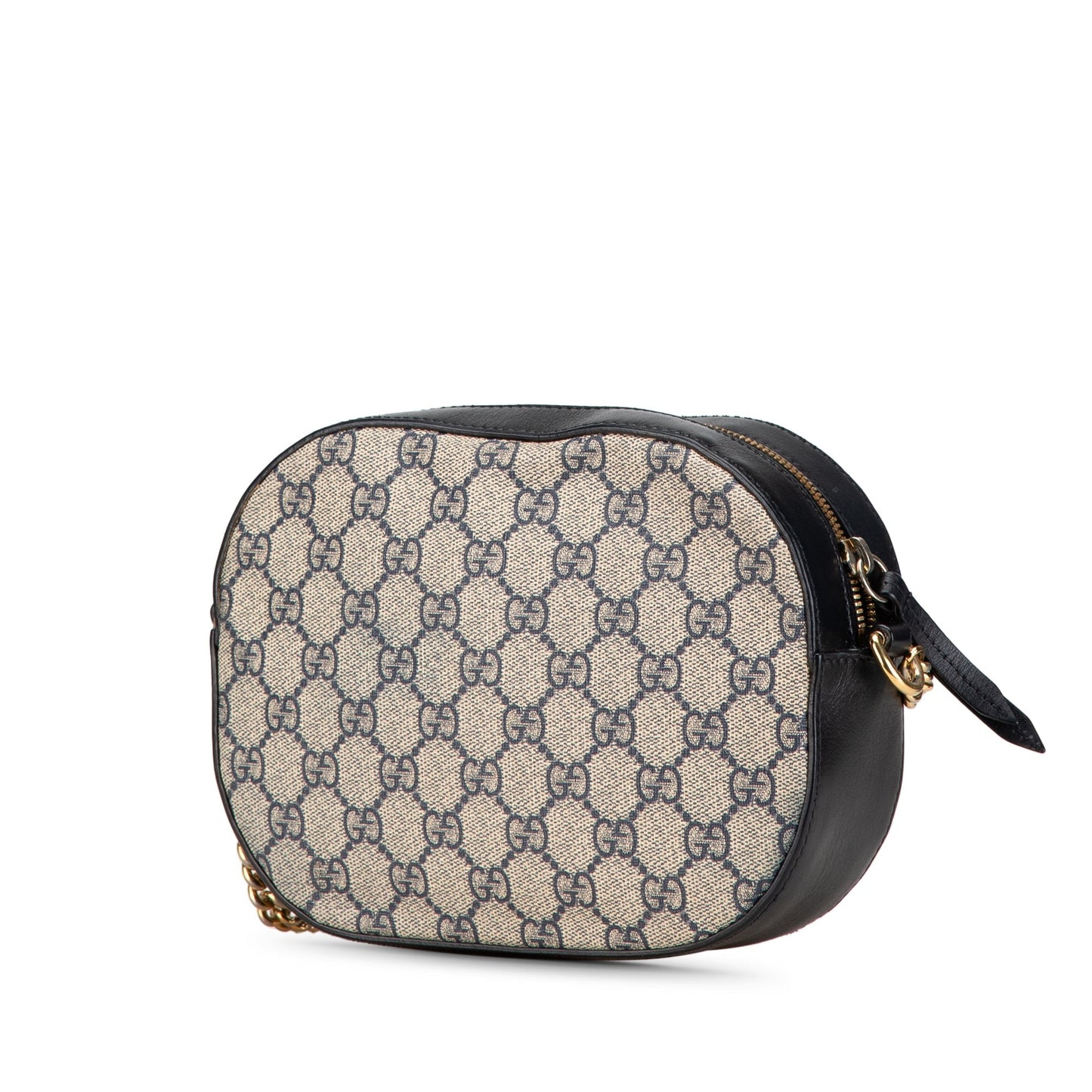 Gucci Mini GG Supreme Chain Crossbody Brown