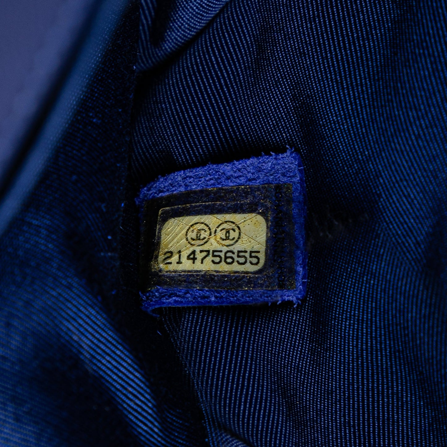 Chanel Medium Quilted Velvet Boy Flap Blue